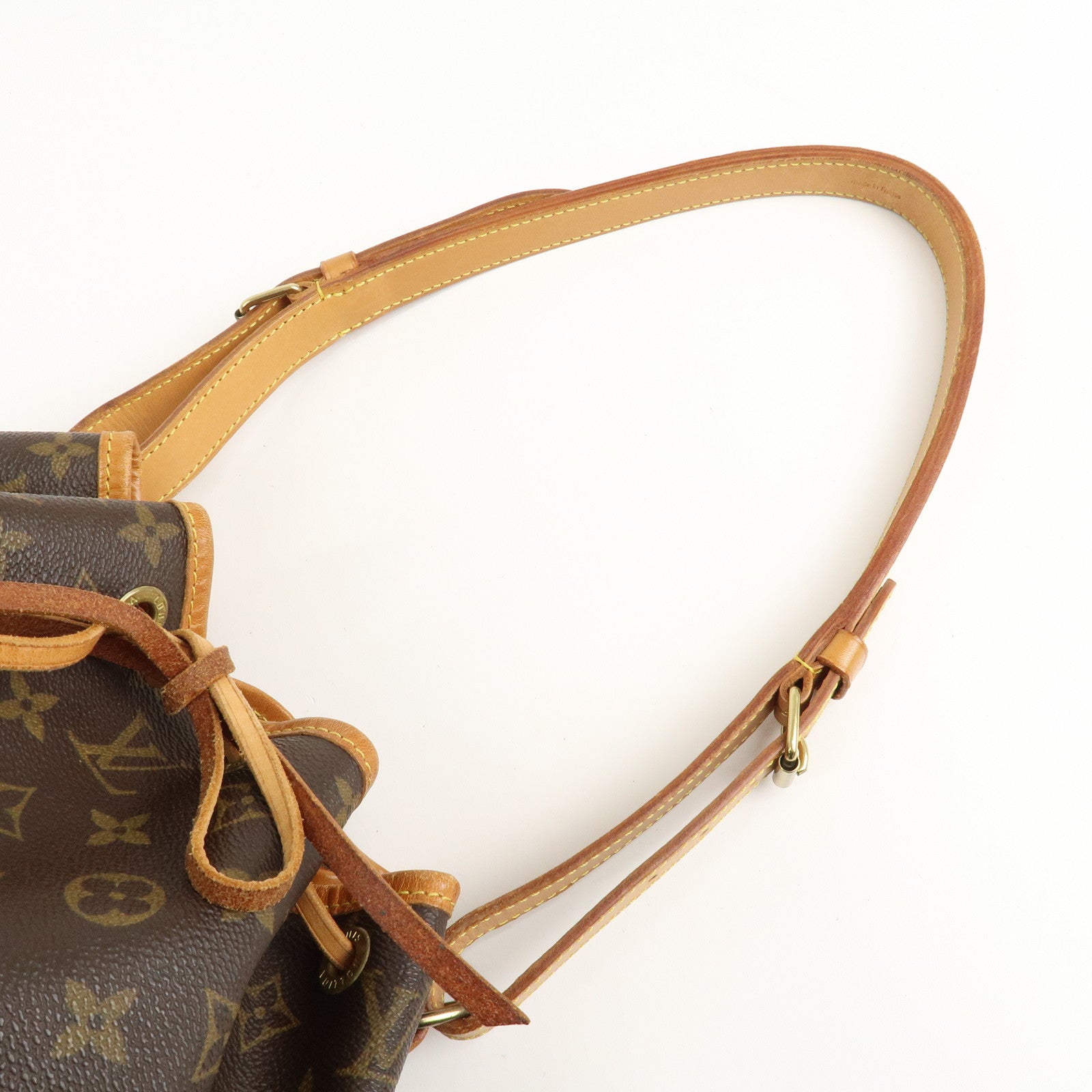 Louis Vuitton Monogram Petit Noe Shoulder Bag Brown M42226 Used