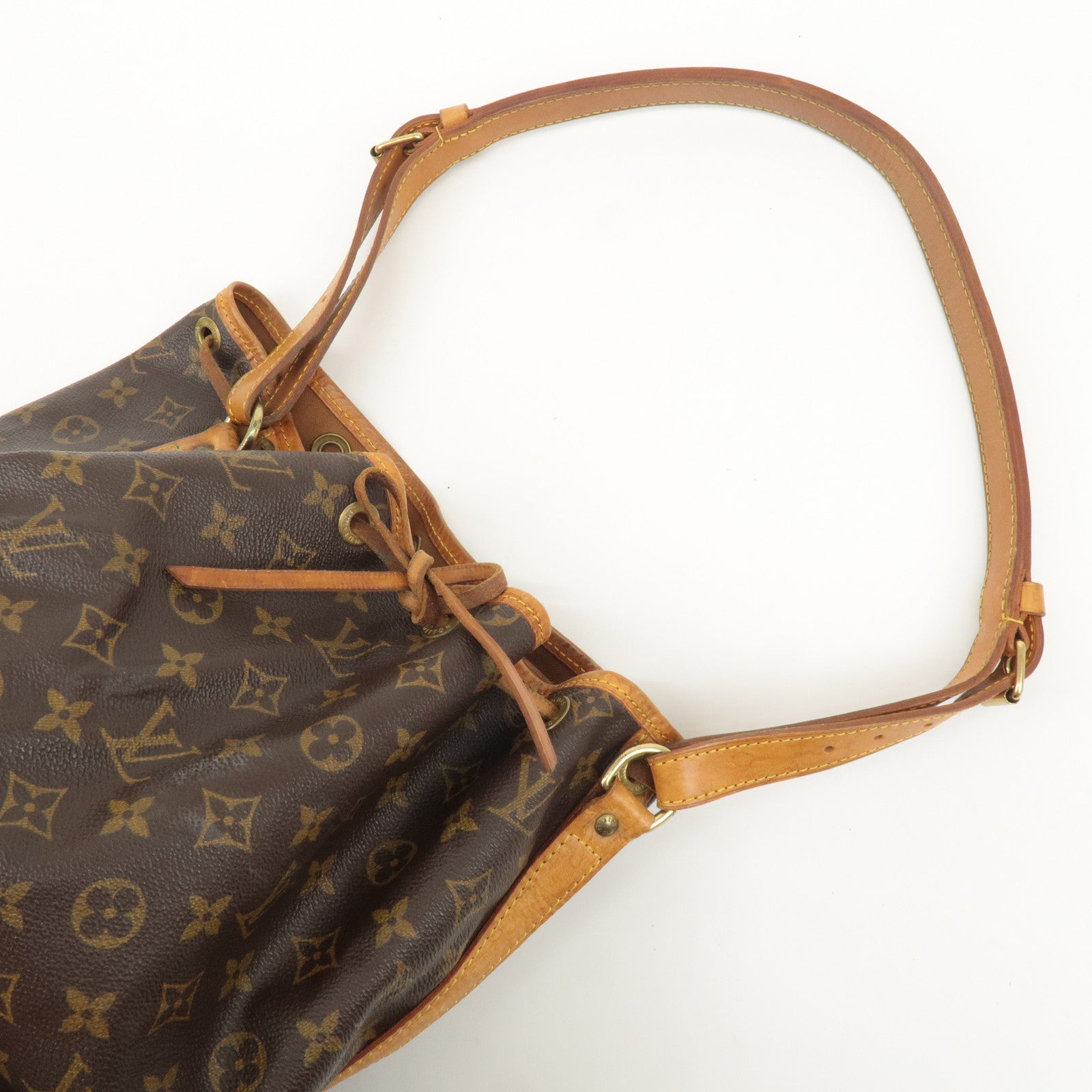 Louis Vuitton Monogram Noe Shoulder Bag Hand Bag Brown M42224