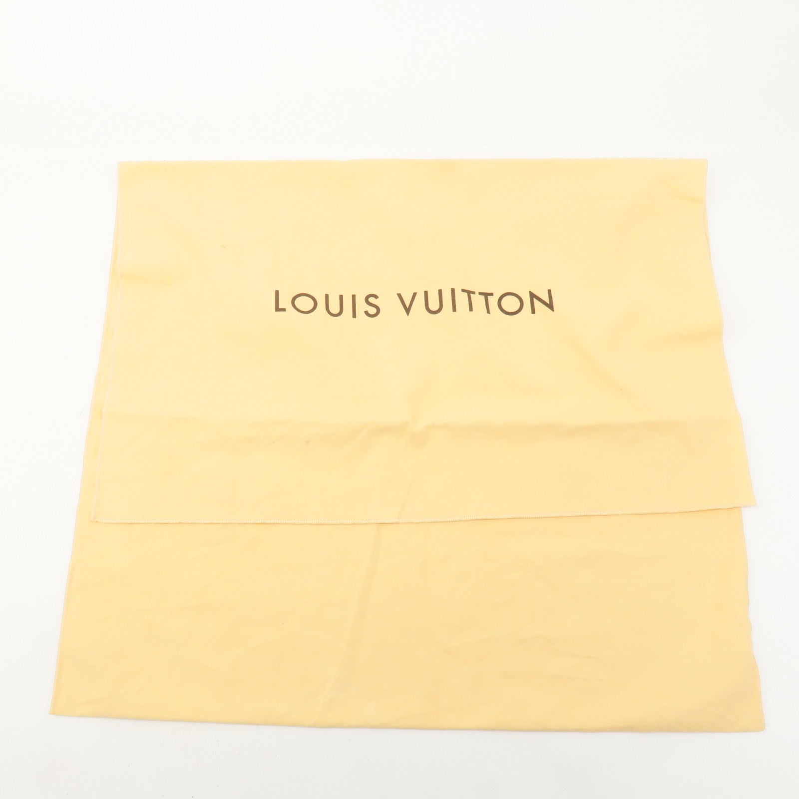 Louis Vuitton Set of 10 Dust Bag Storage Bag Flap Beige