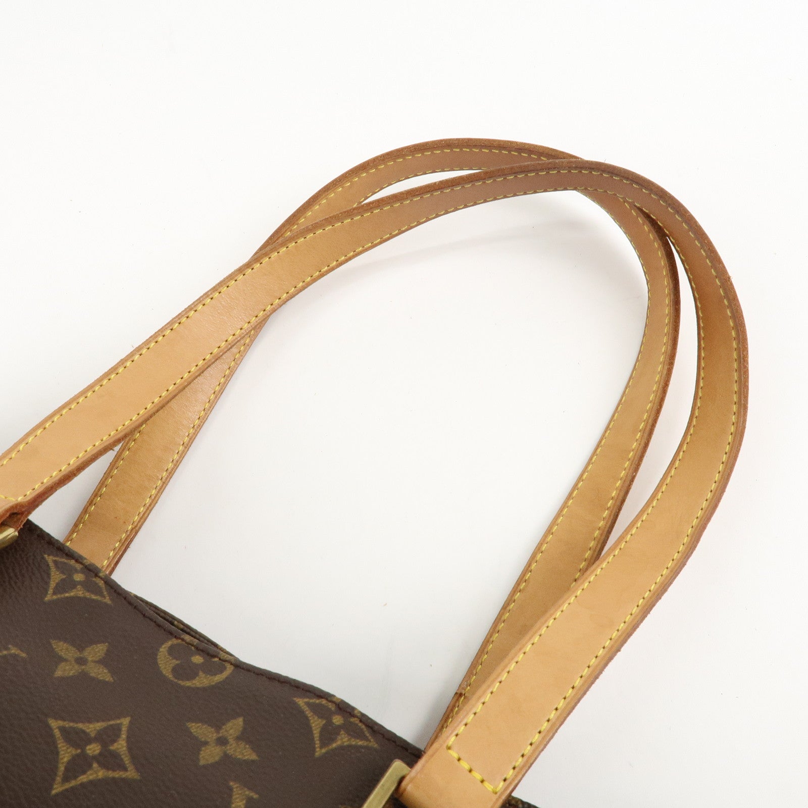 Louis Vuitton Monogram Cabas Piano Tote Bag Shoulder Bag M51148 Used