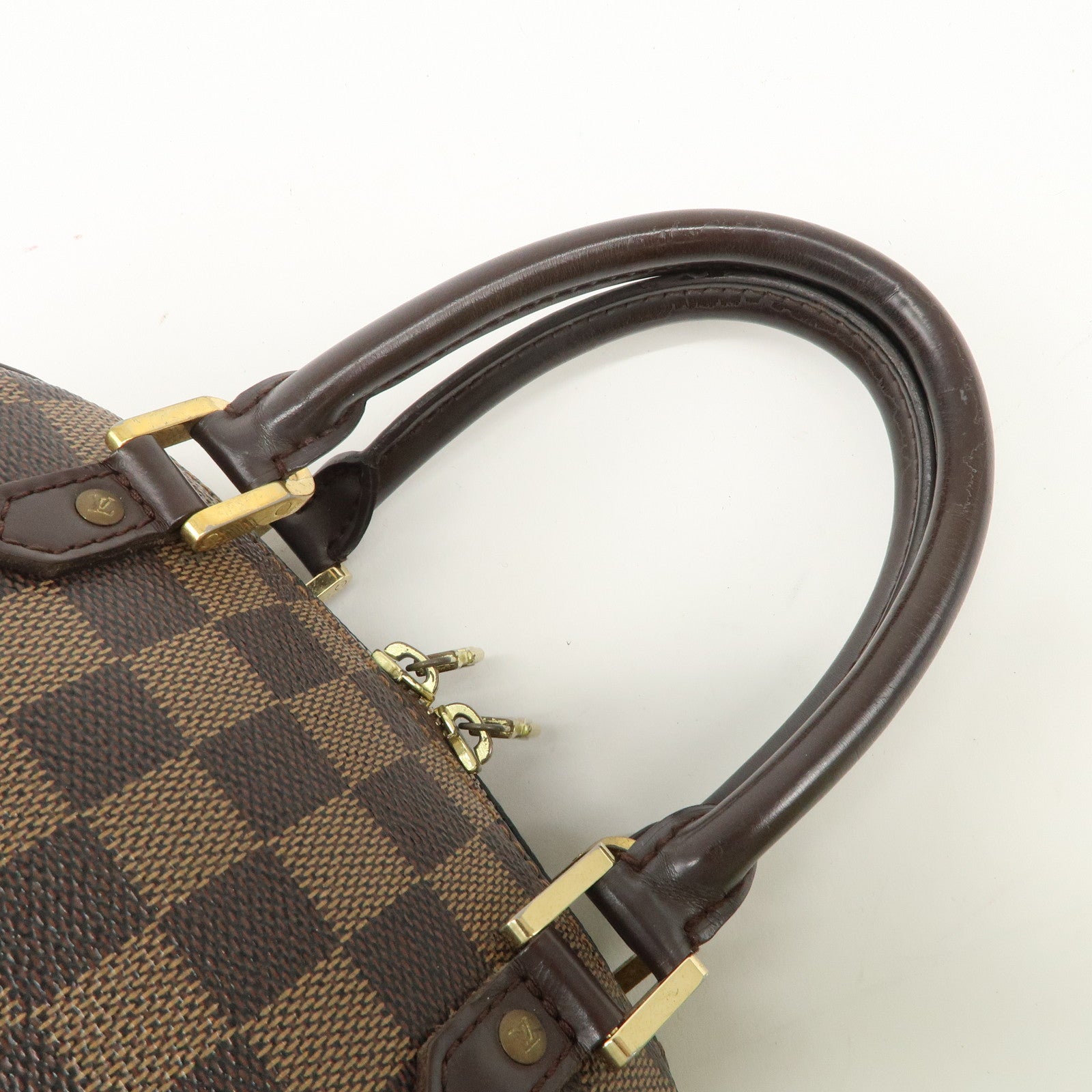 Louis Vuitton Damier Rivera Mini Hand Bag Damier Ebene N41436 Used