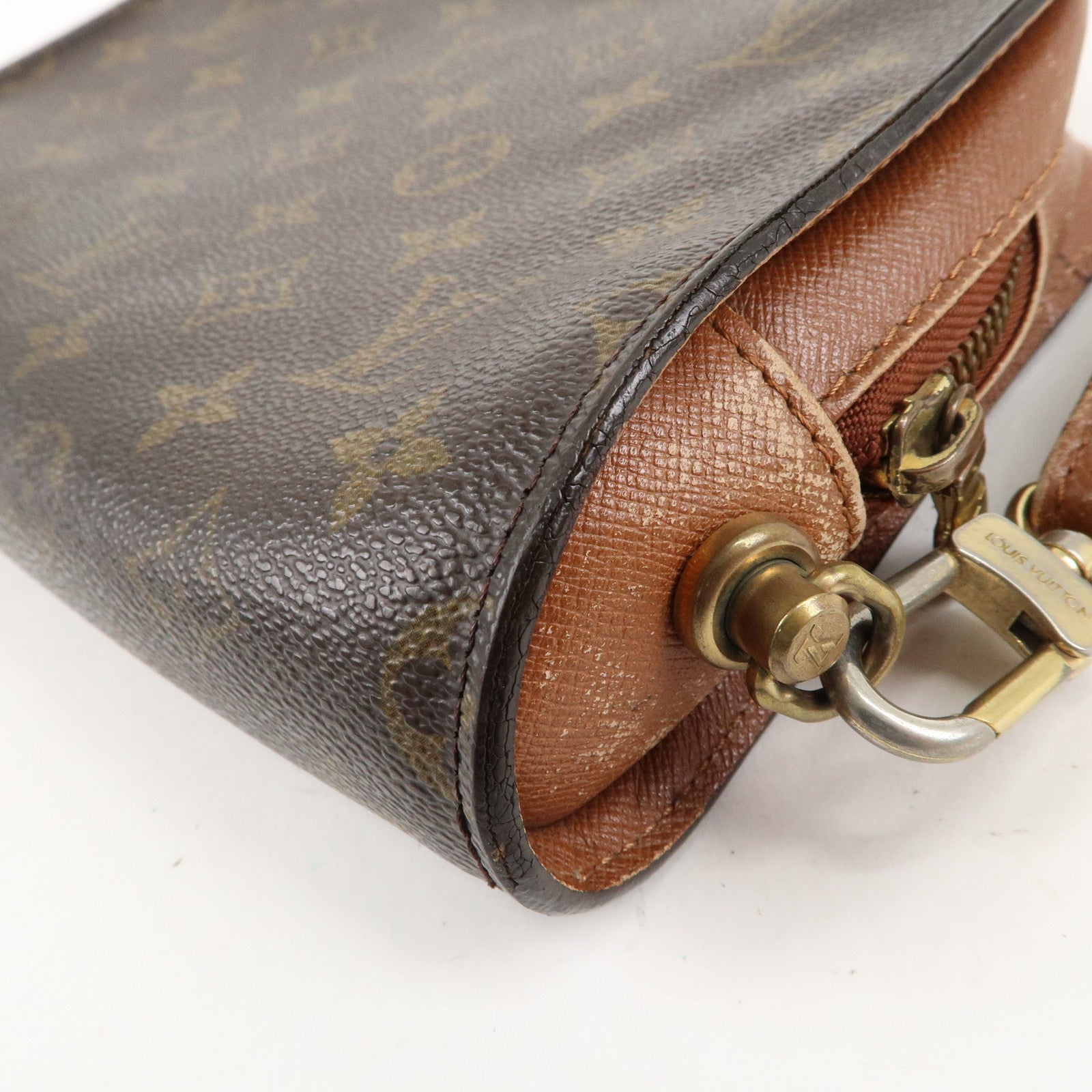 Louis Vuitton Monogram Orsay Clutch Bag Pouch Brown M51790