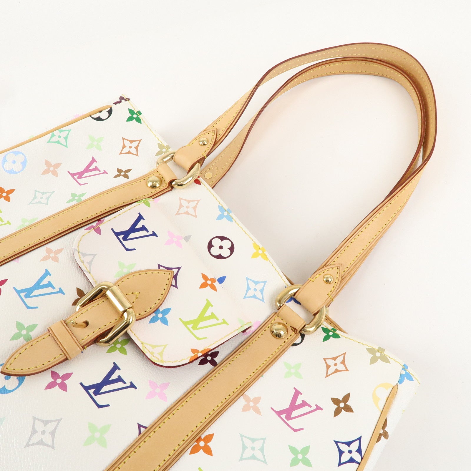 Louis Vuitton Monogram Multicolor Aurelia MM Shoulder Bag N40094