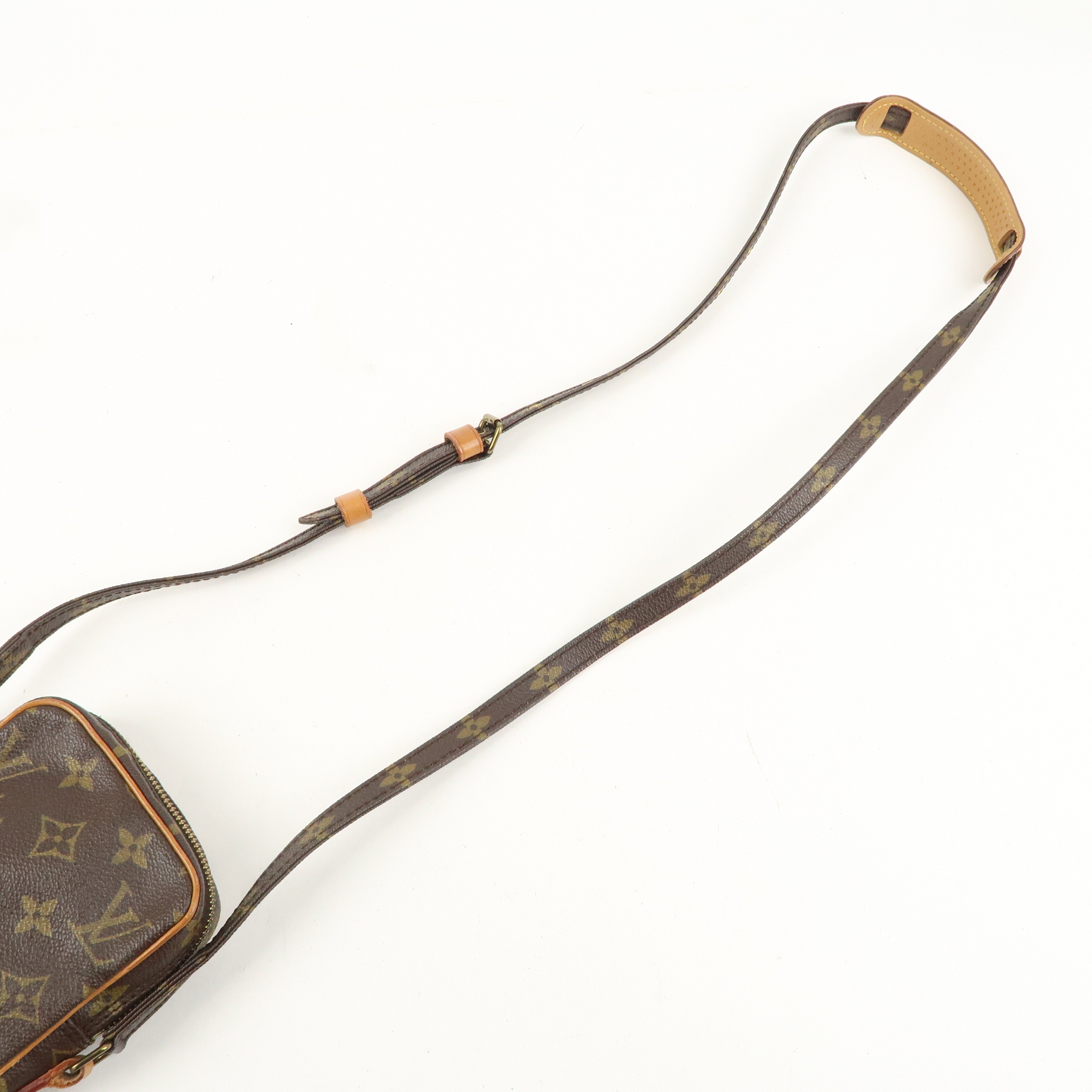 Louis Vuitton Monogram Mini Danube Shoulder Bag Brown M45268