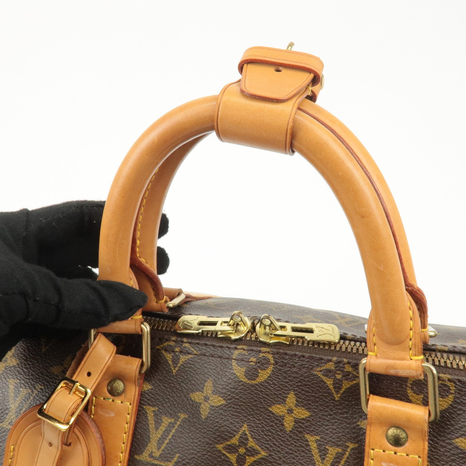 Louis Vuitton Monogram Keep All 50 Boston Bag M41416 Used