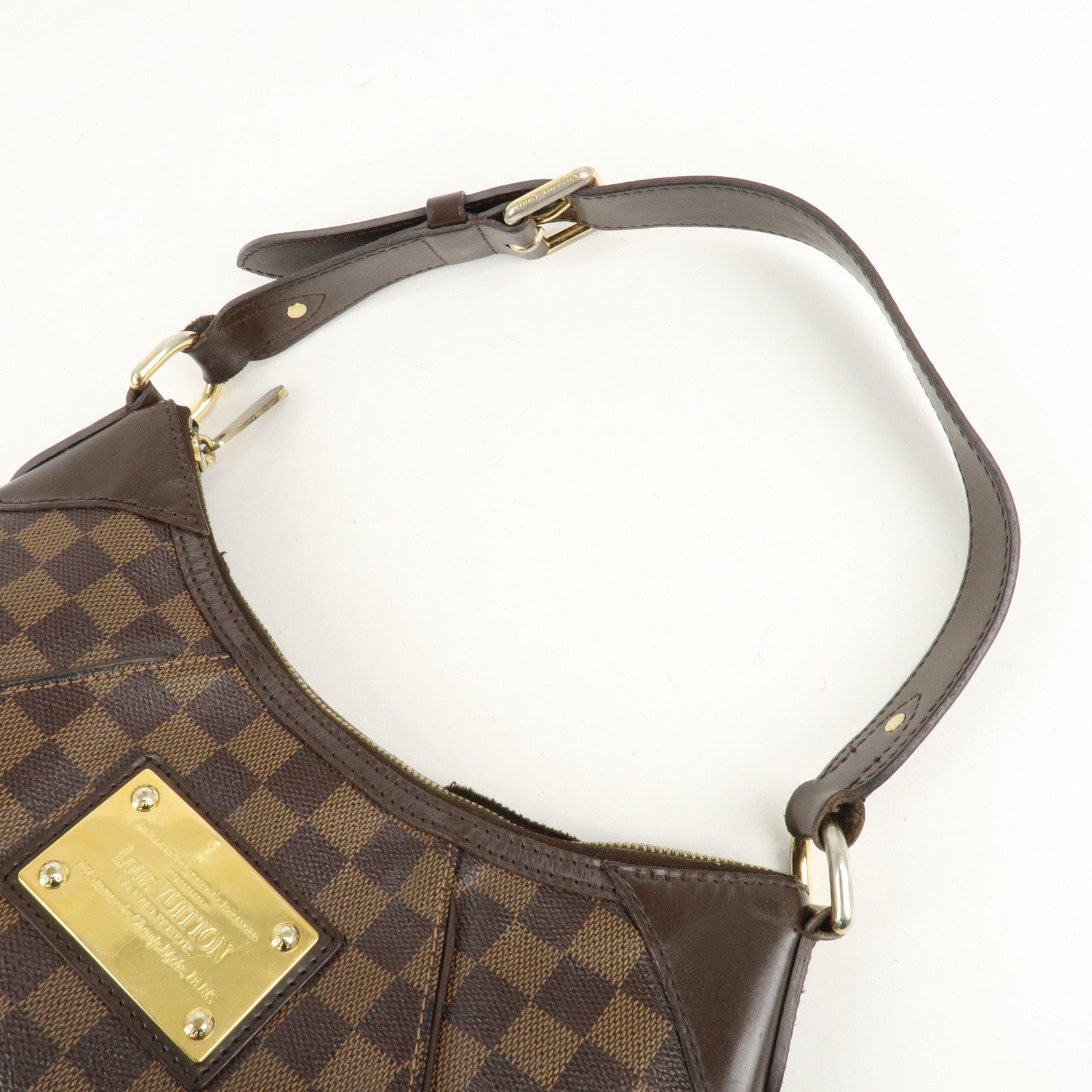 Louis Vuitton Damier Thames GM Shoulder Bag Brown N48181 Used