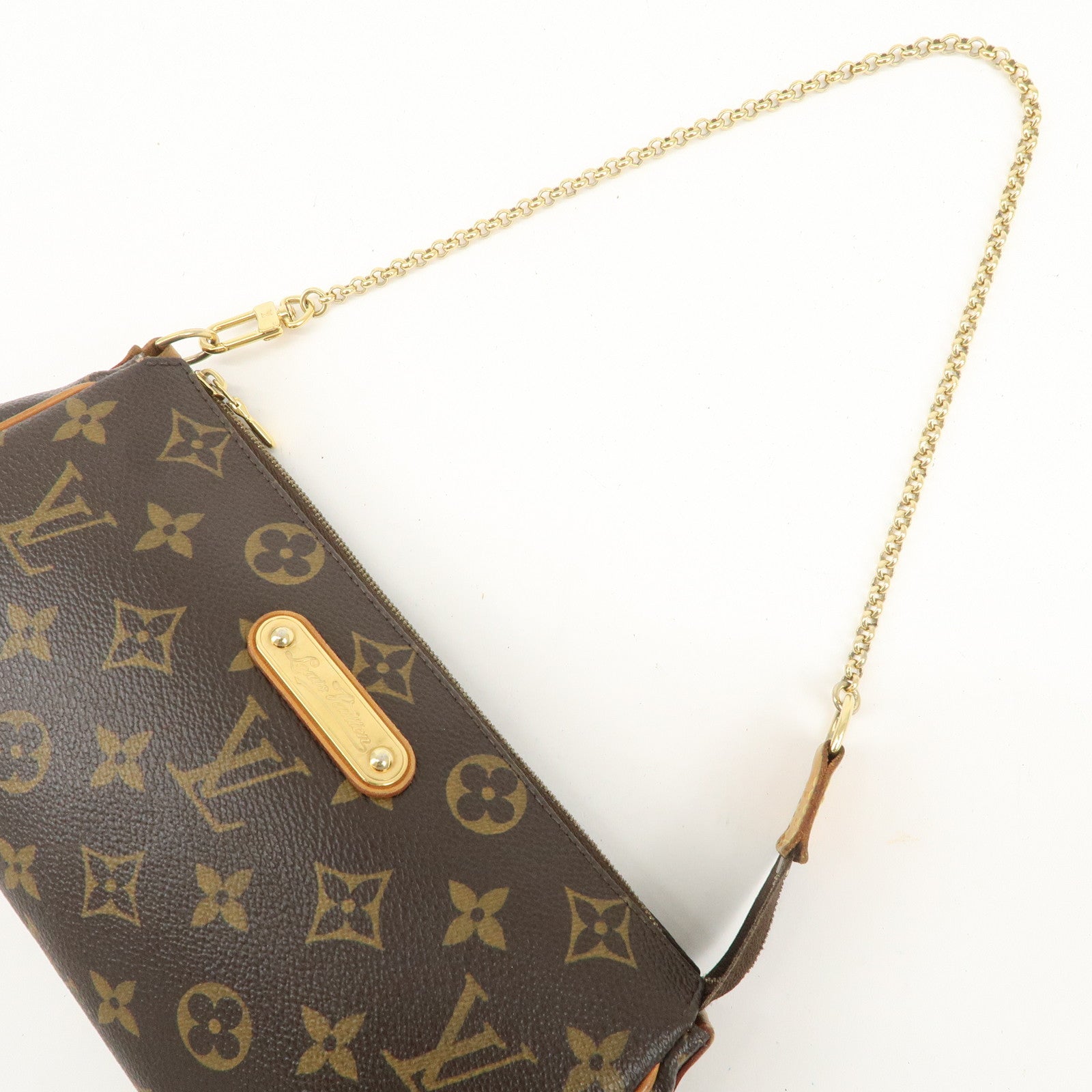 Louis Vuitton Monogram Eva 2 Way Pouch Shoulder Bag M95567 Used