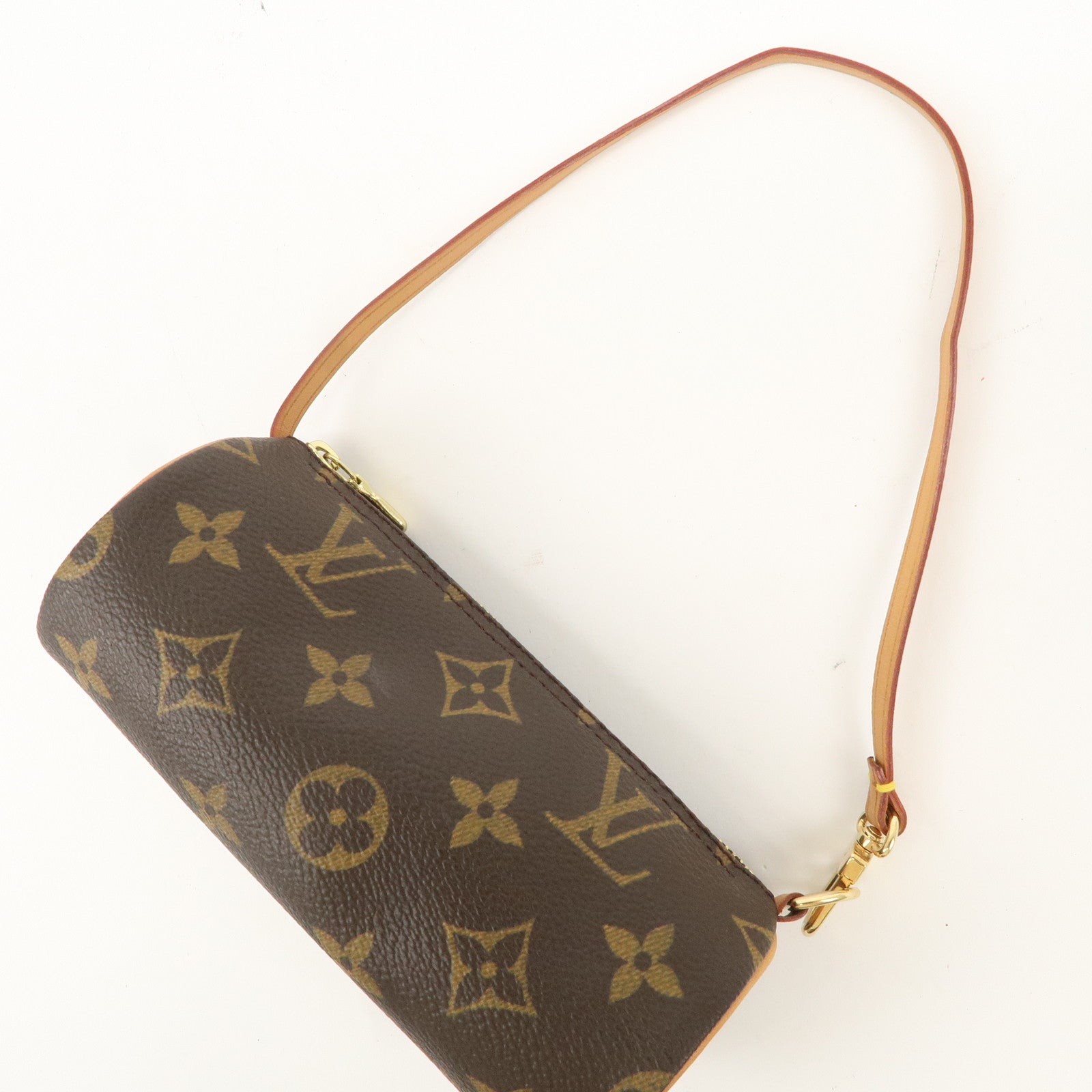 Louis Vuitton Monogram Mini Pouch for Papillon Bag Brown Used