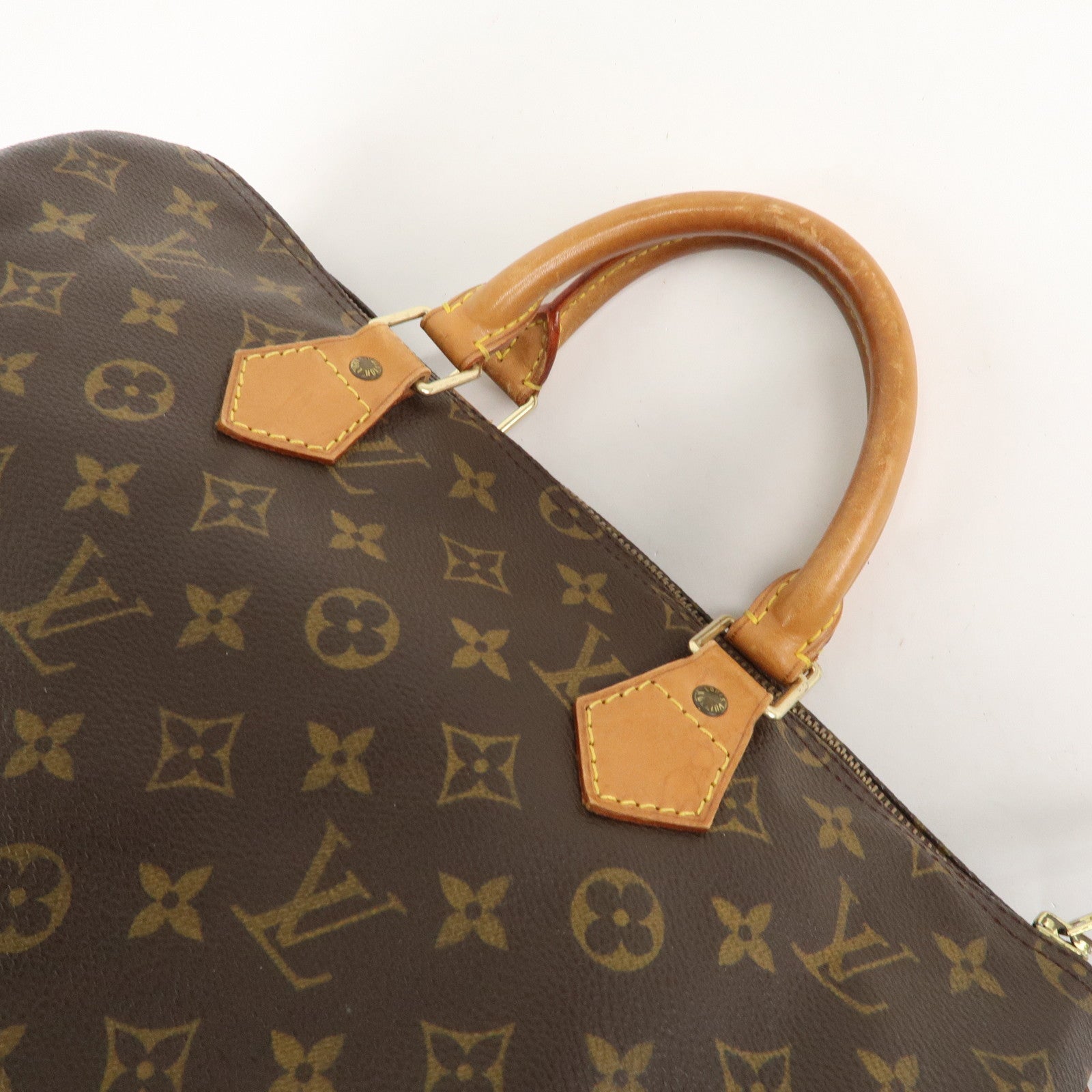 Louis Vuitton Monogram Speedy 35 Hand Bag Boston Bag M41524