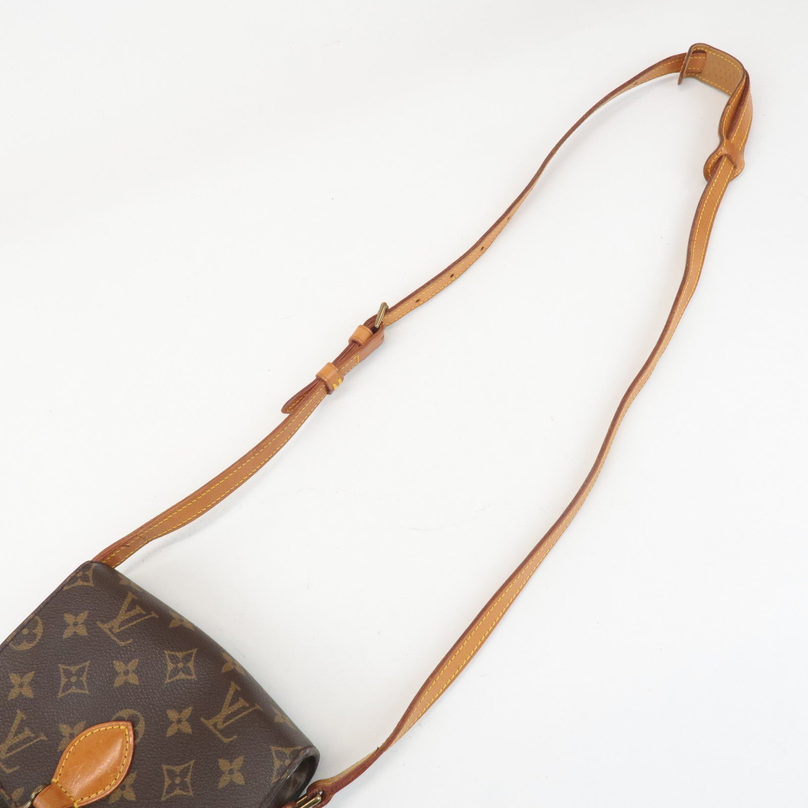 Louis Vuitton Monogram Mini Saint Cloud Shoulder Bag M51244 Used