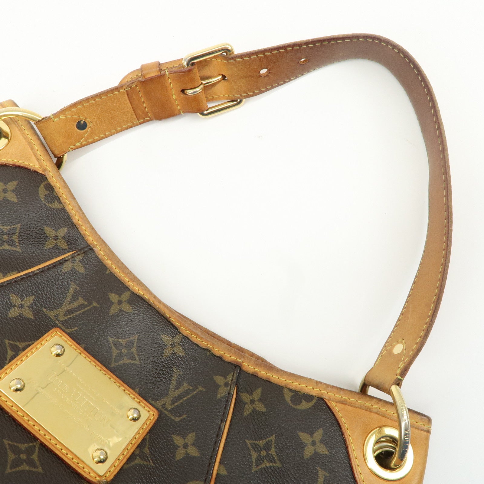 Louis Vuitton Monogram Galliera PM Shoulder Bag M56382 Used