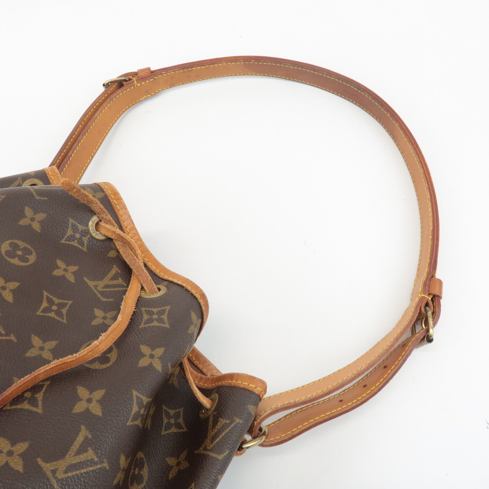 Louis Vuitton Monogram Petit Noe Shoulder Bag Brown M42226 Used