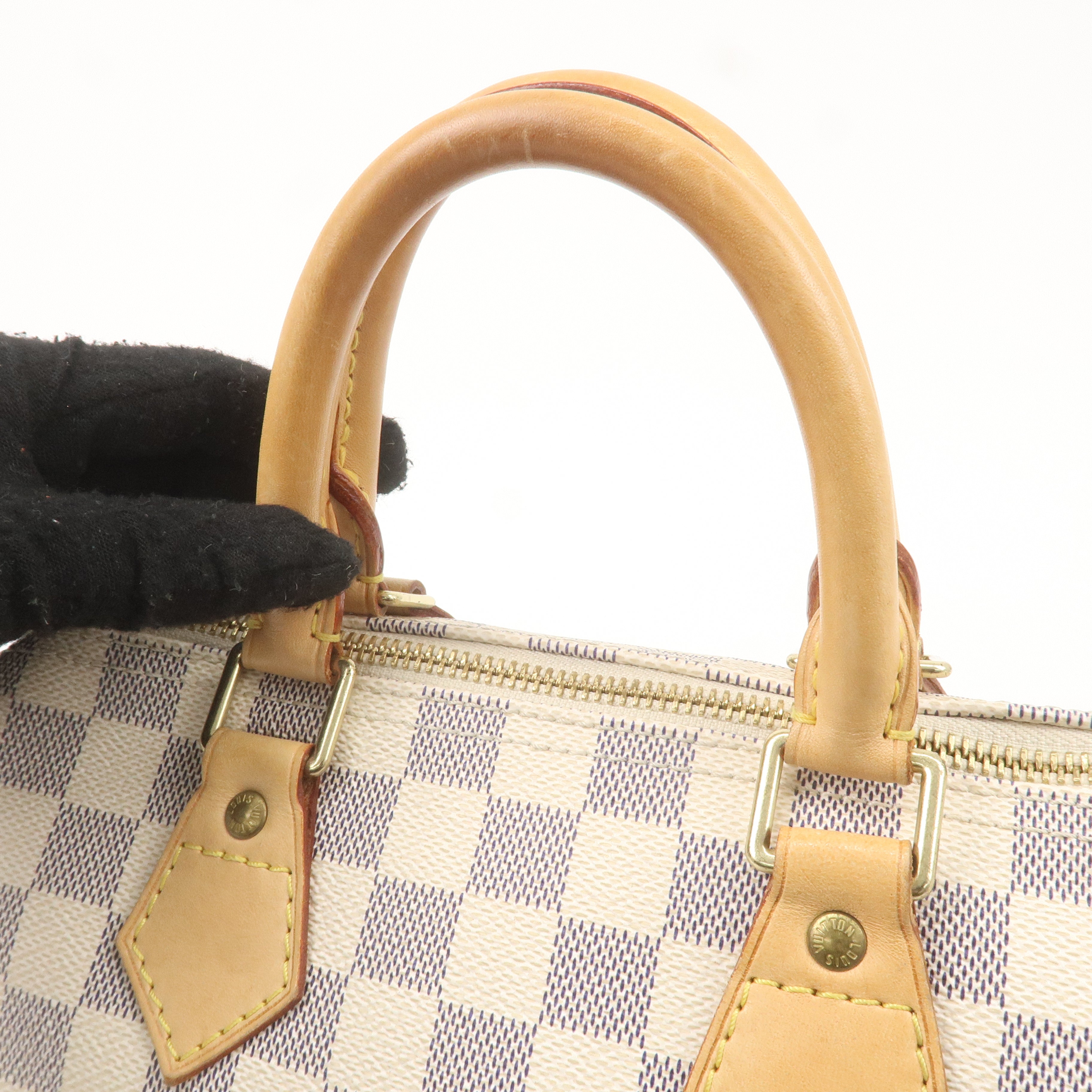 Louis Vuitton Damier Azur Speedy 25 Boston Bag Hand Bag N41534