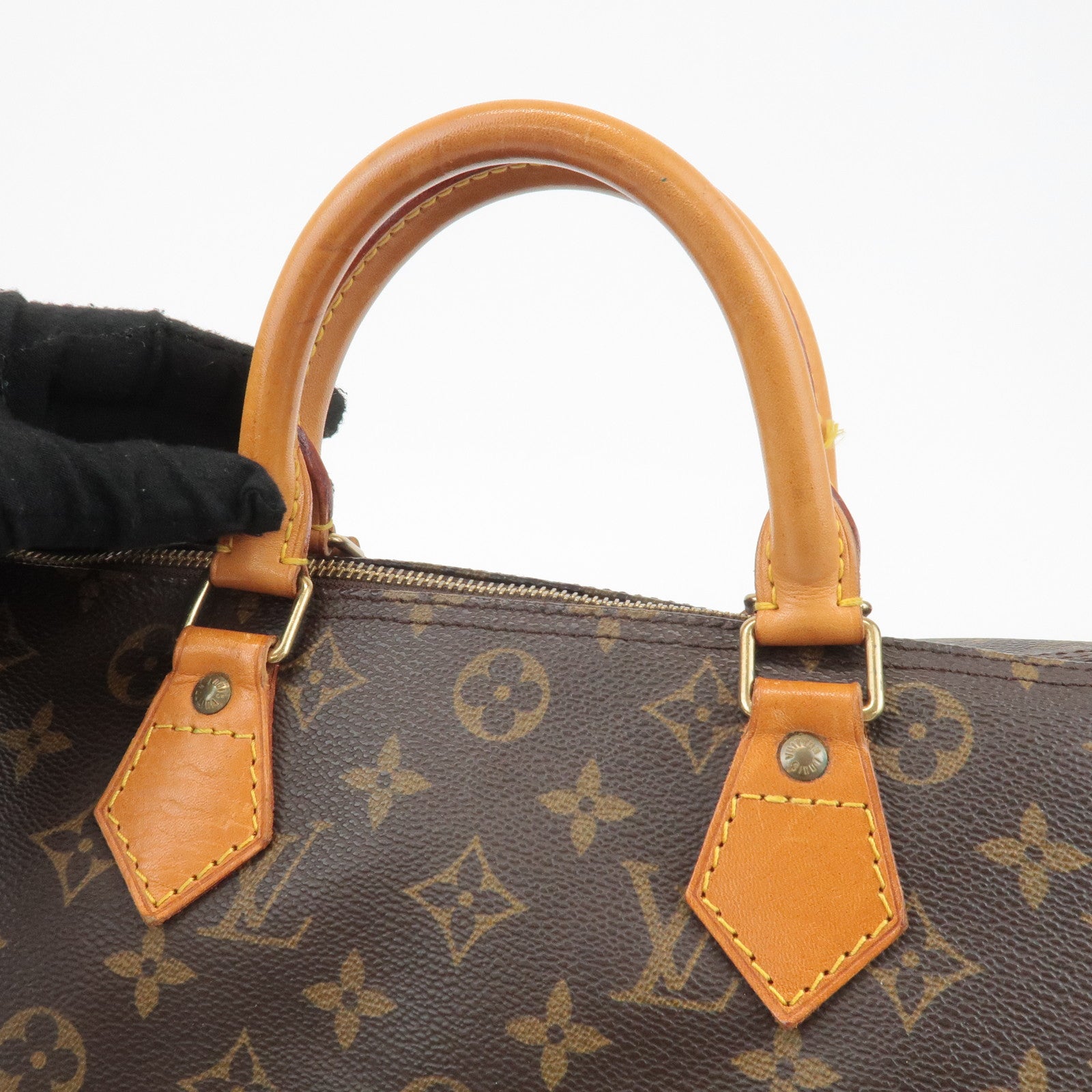 Louis Vuitton Monogram Speedy 30 Hand Bag Boston Bag M41526 Used