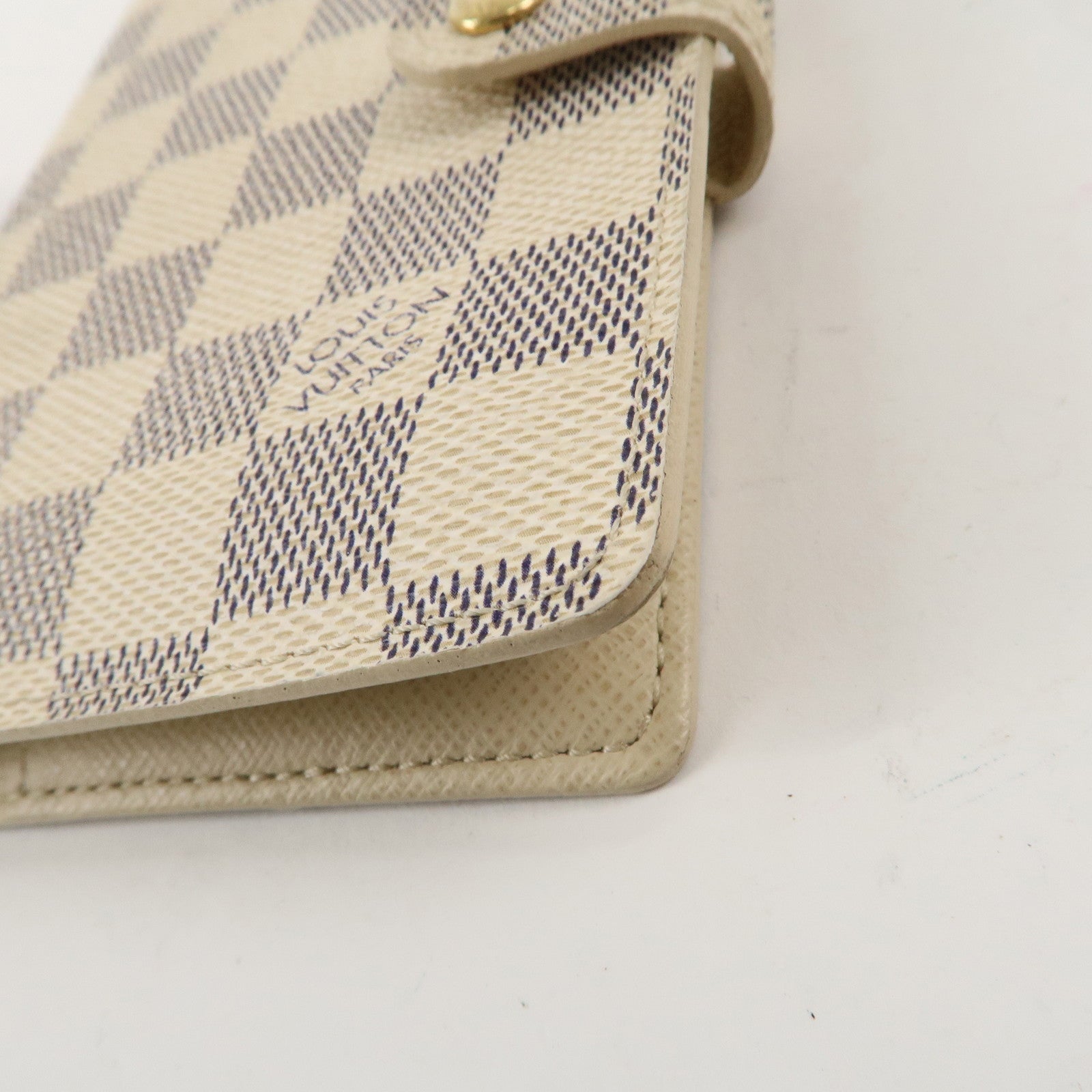 Louis Vuitton Damier Azur Agenda PM Planner Cover R20706