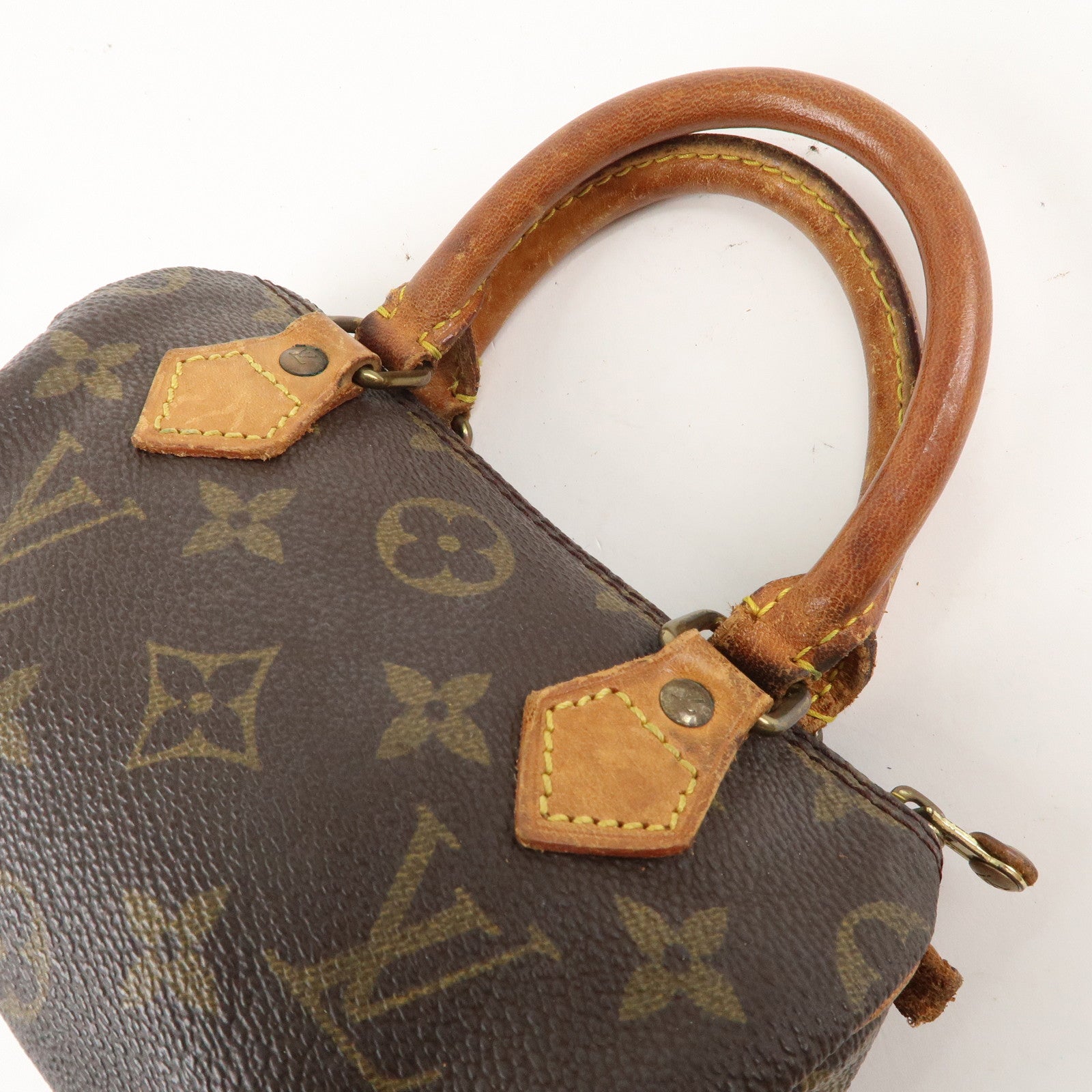 Louis Vuitton Monogram Mini Speedy Brown M41534