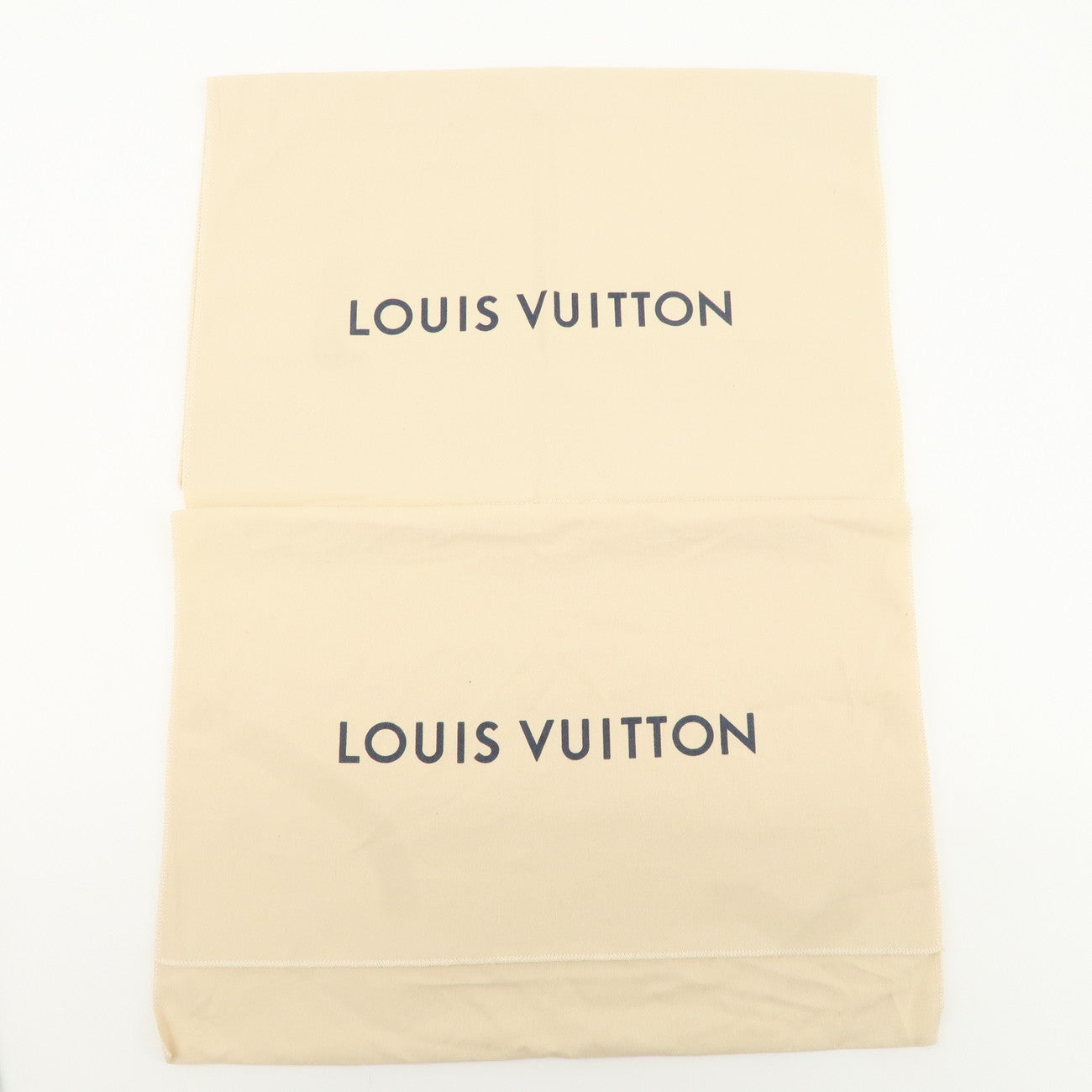 Louis Vuitton Set of 10 Dust Bag Storage Bag Beige Used