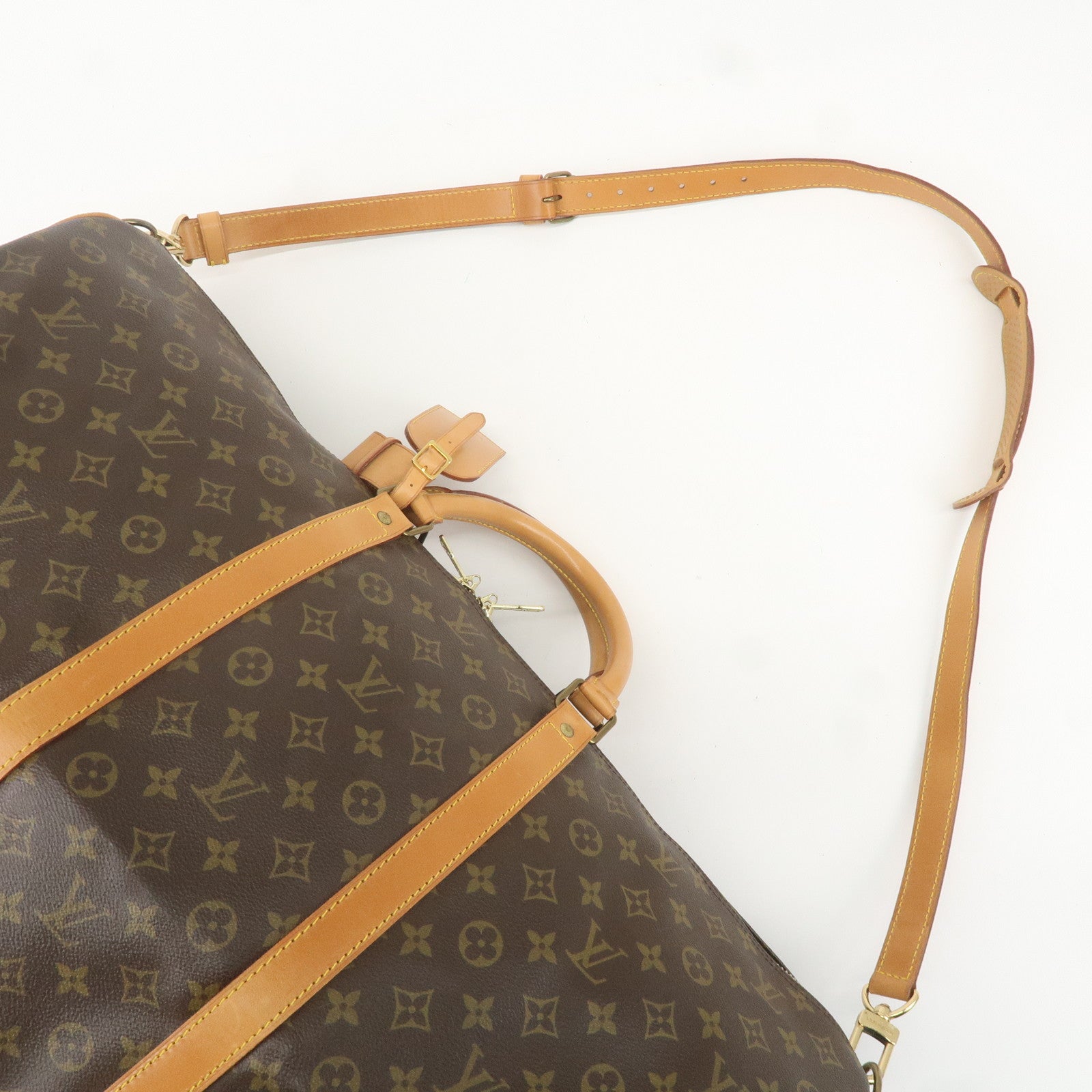 Louis Vuitton Monogram Keep All Bandouliere 60 Bag M41412