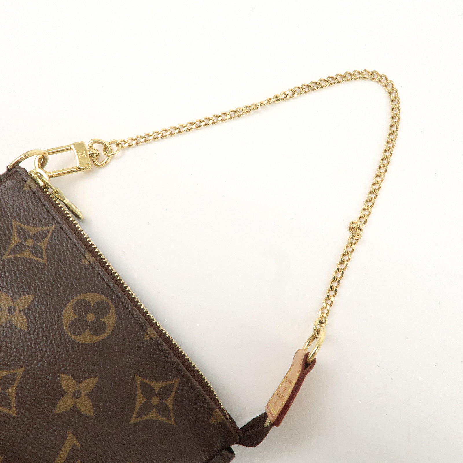 Louis Vuitton Monogram Mini Pochette Accessoires Pouch M58009