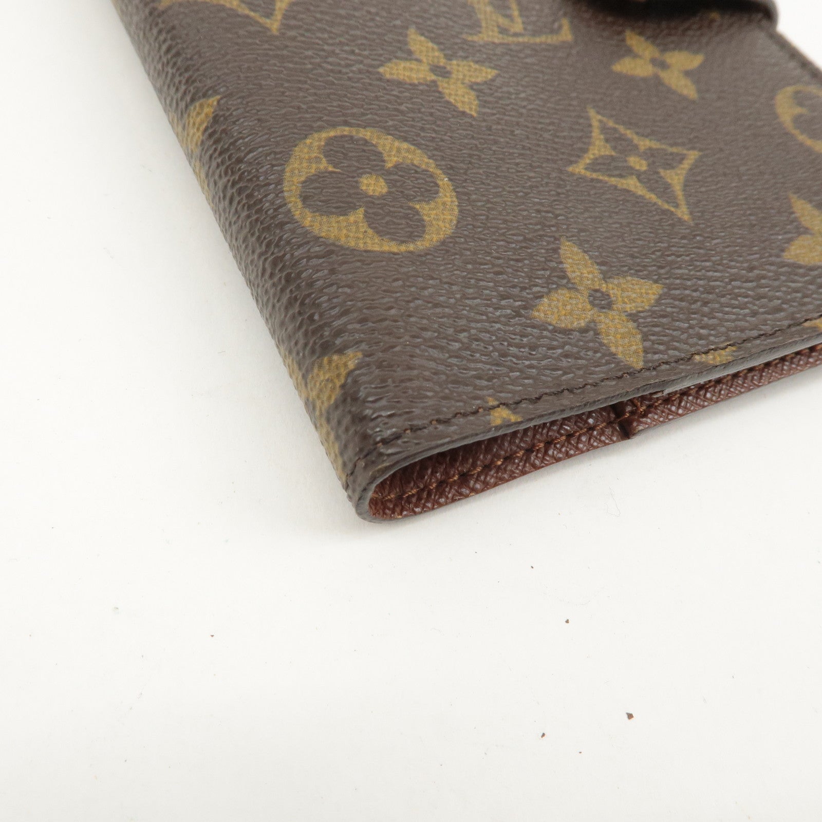 Louis Vuitton Monogram Agenda PM Planner Cover Brown R20005