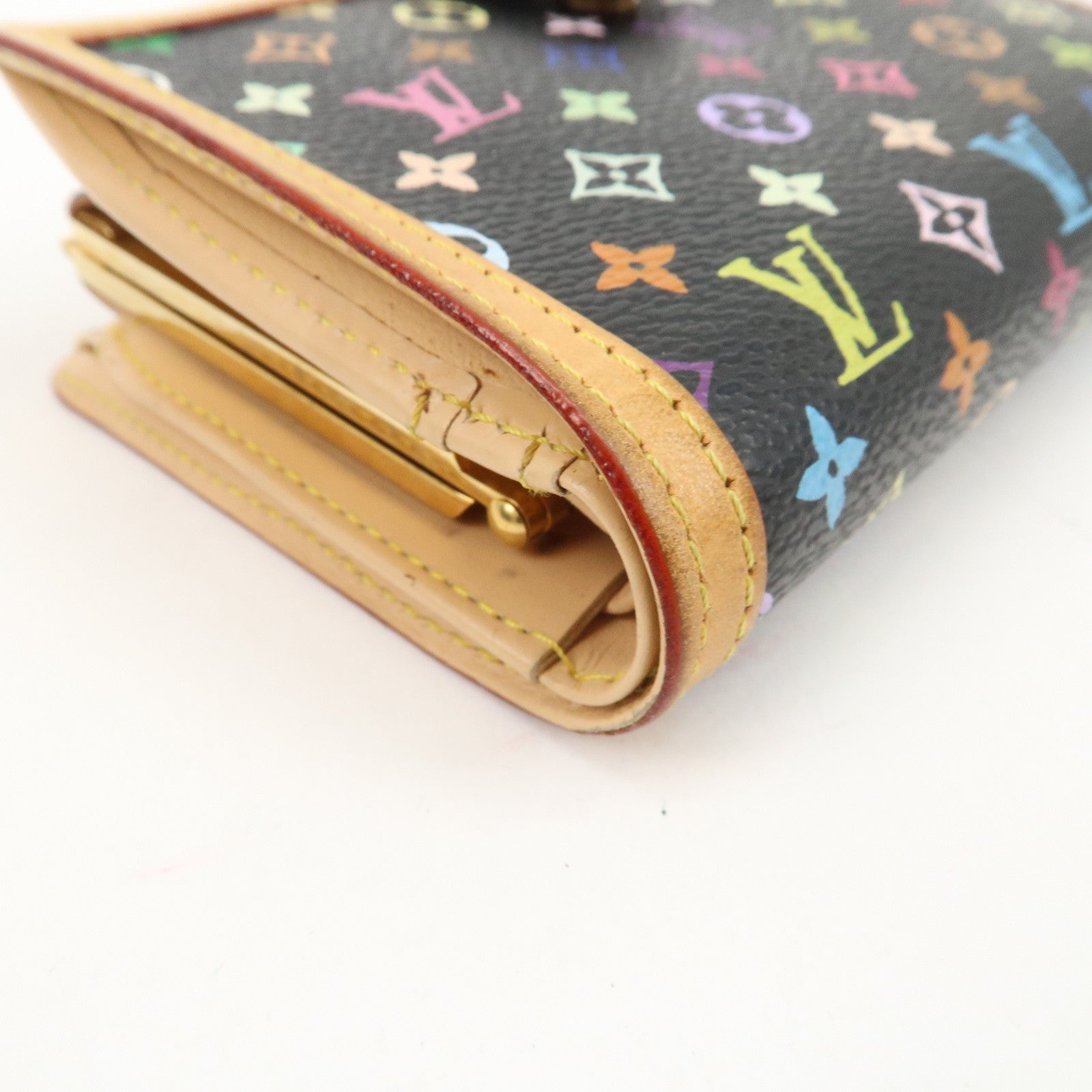 Louis Vuitton Monogram MultiColor Portefeuille Viennoi M92988 Used