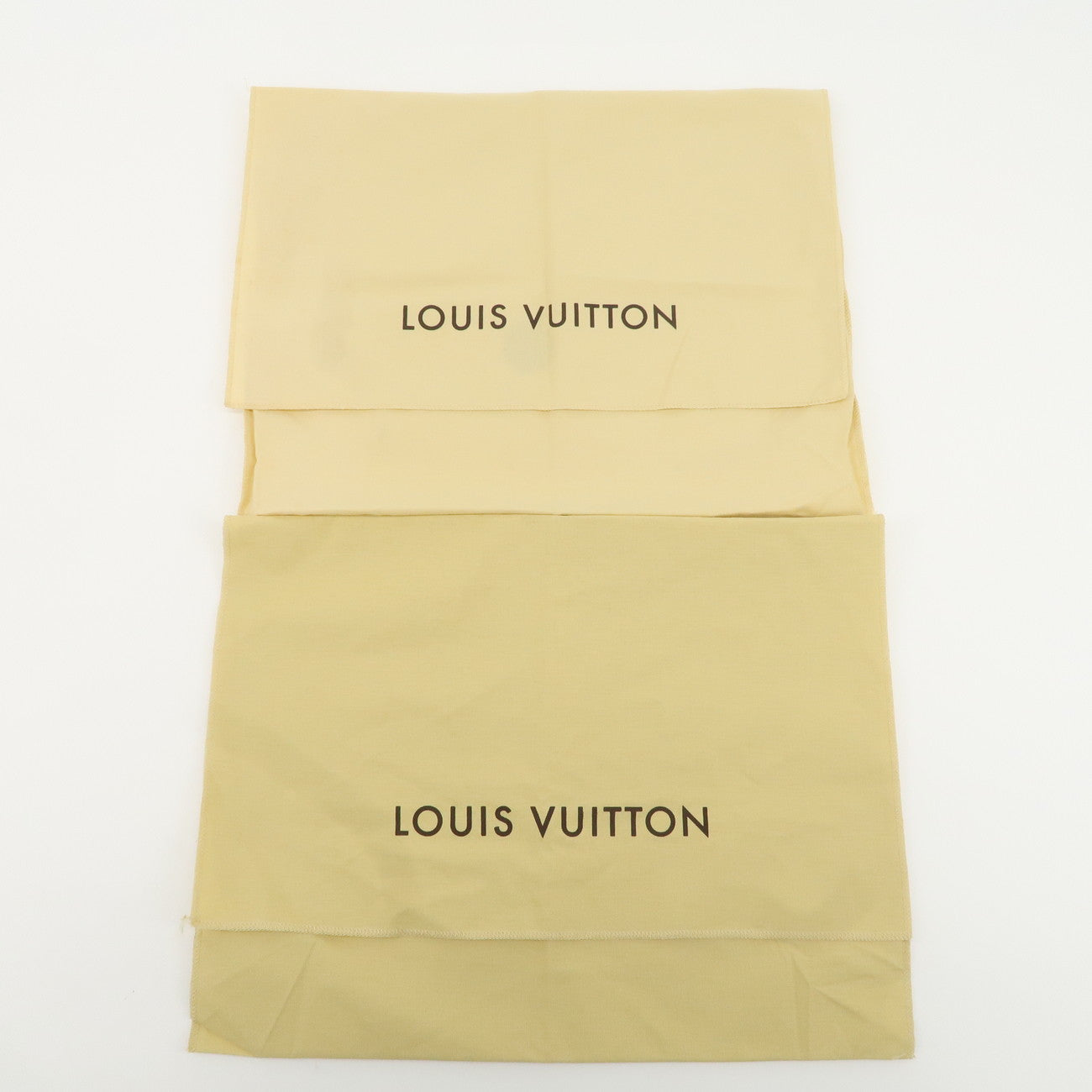 Louis Vuitton Set of 19 Dust Bag Storage Bag Beige Used