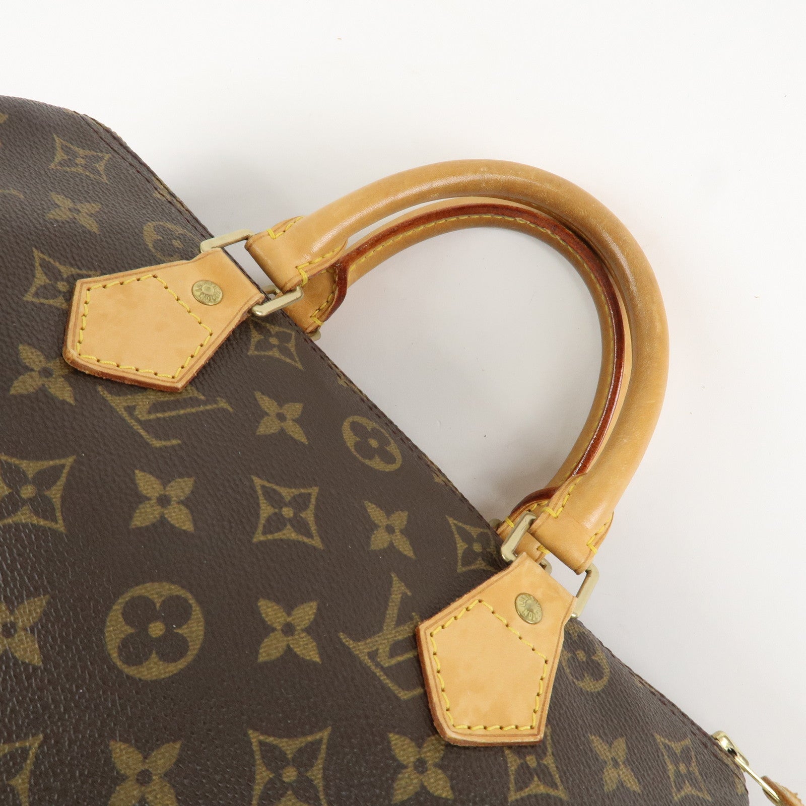 Louis Vuitton Monogram Speedy 30 Hand Bag Boston Bag M41526 Used