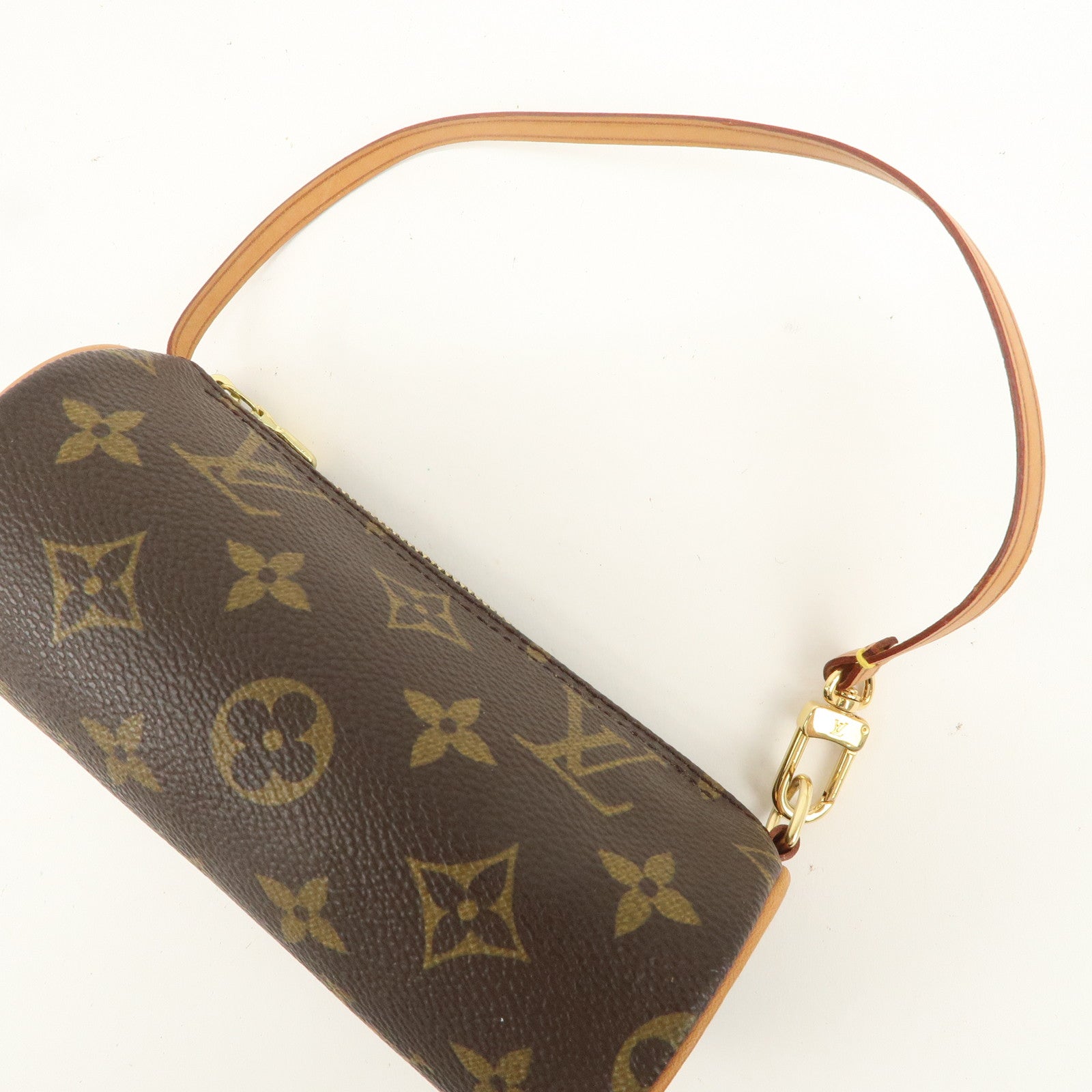 Louis Vuitton Monogram Papillon Pouch For Papillon Bag Brown