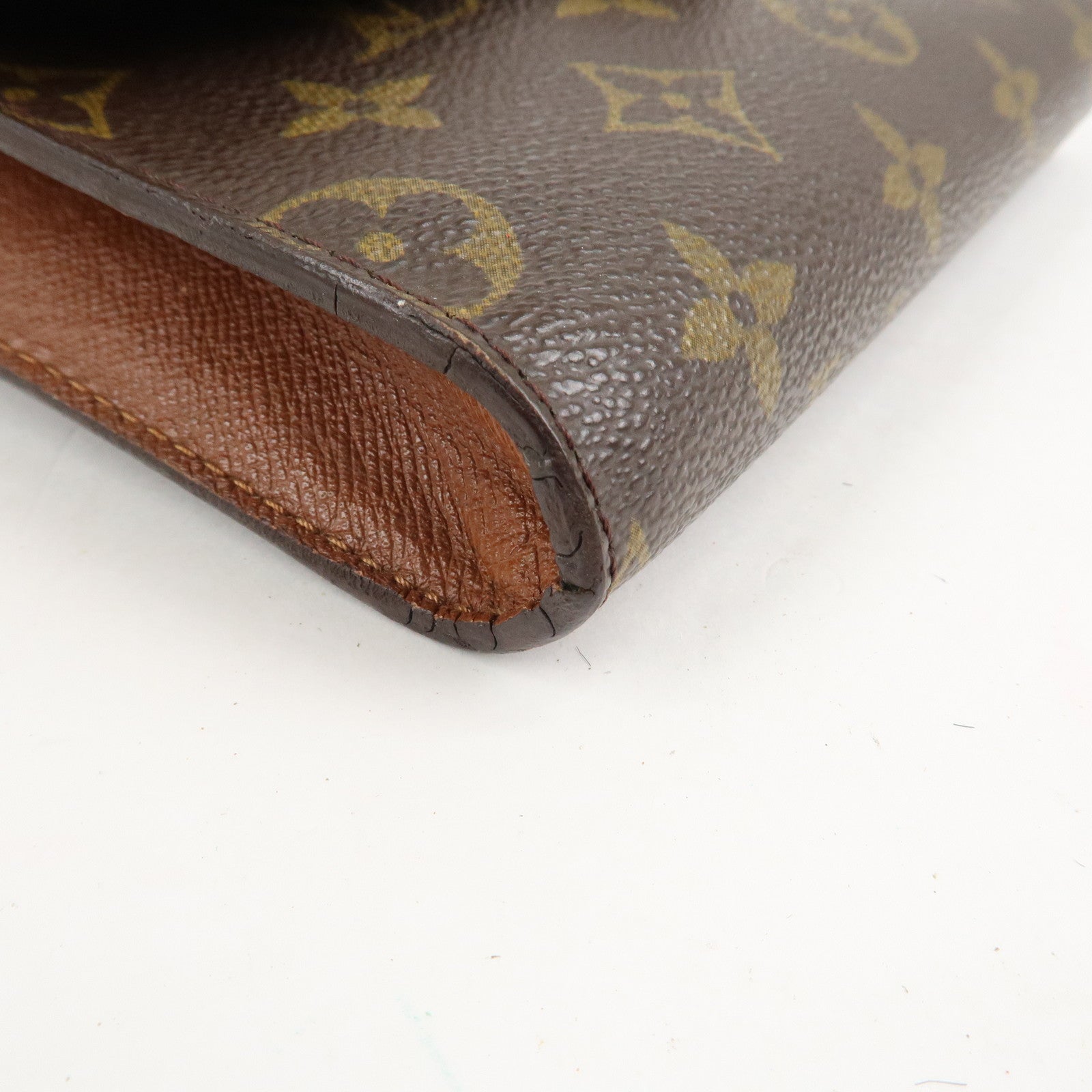 Louis Vuitton Monogram Arche Waist Pouch Brown M51975 Used