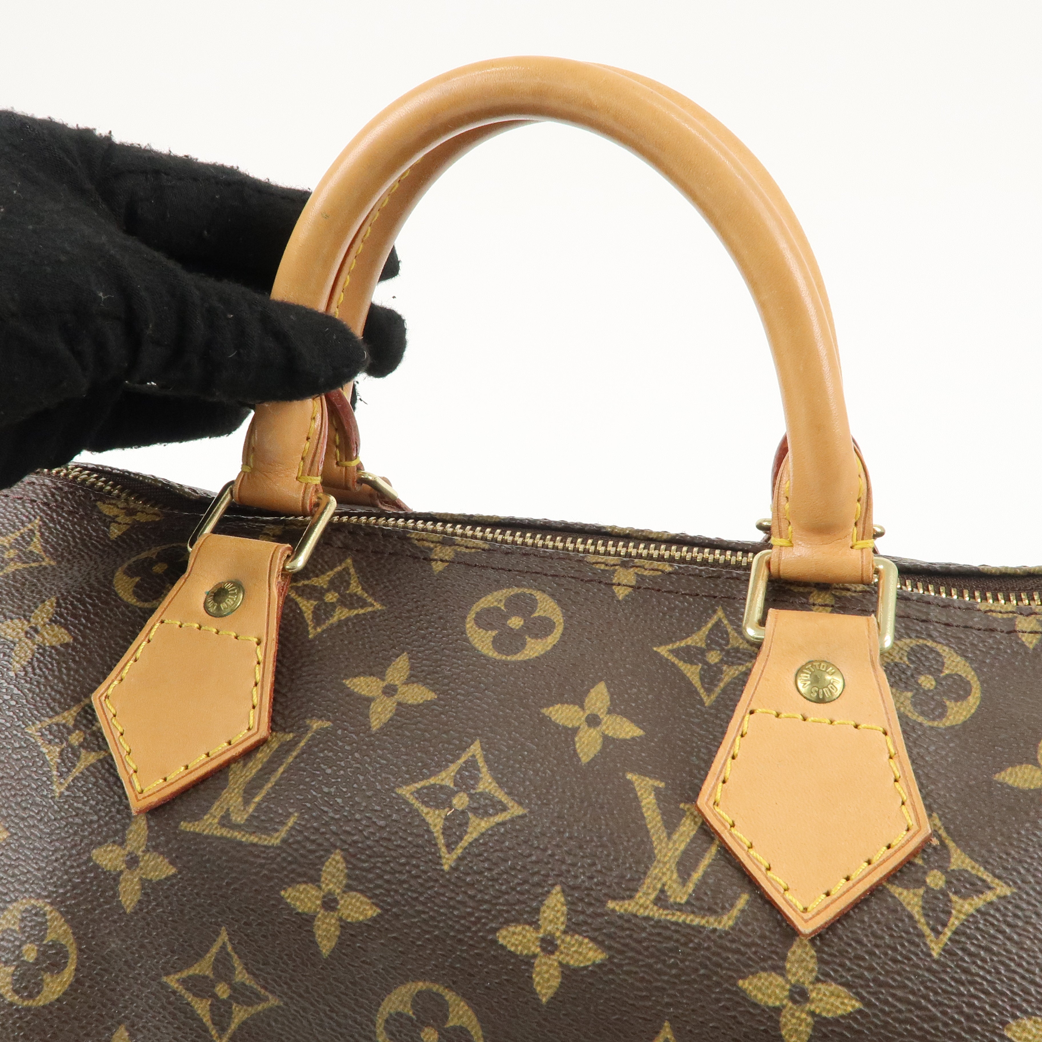 Louis Vuitton Monogram Speedy 30 Hand Bag Boston Bag M41526