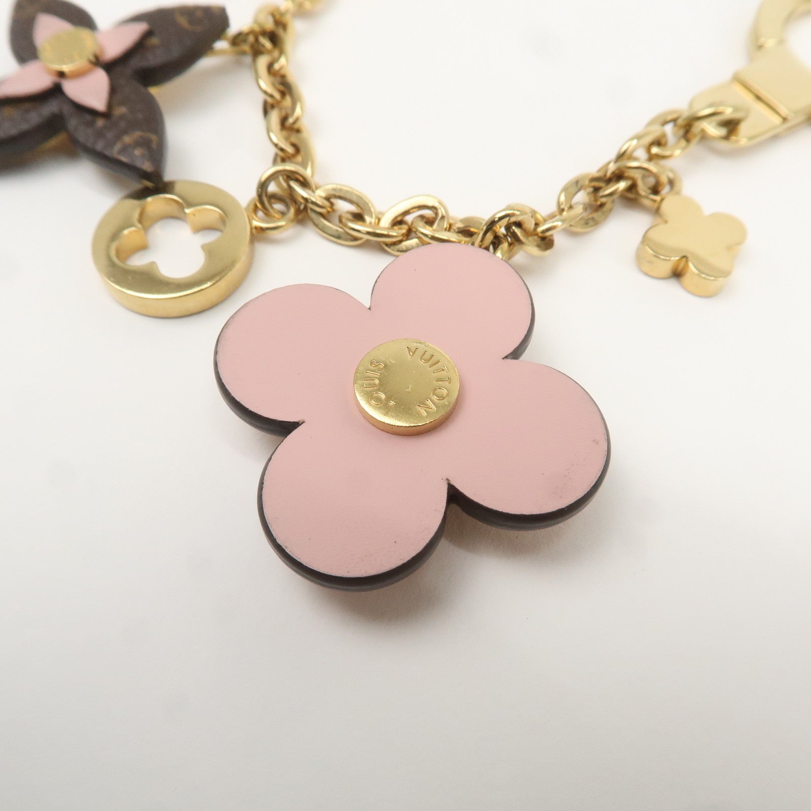 Louis Vuitton Bijoux Sac Sienne Blooming Flower Bag Charm