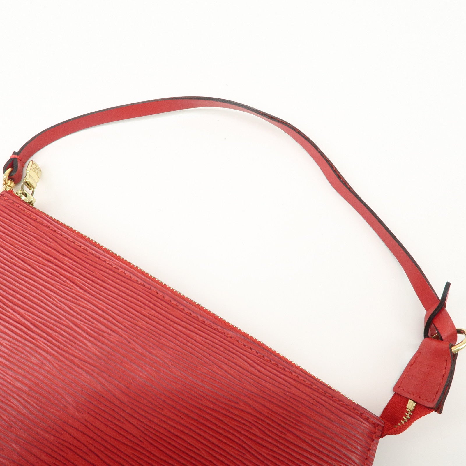 Louis Vuitton Epi Pochette Accessoires Pouch Castilian Red M52947 Used