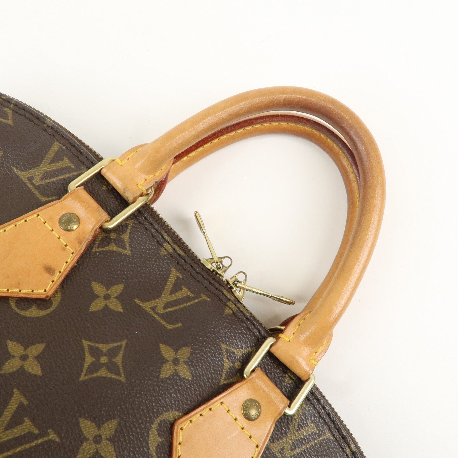 Louis Vuitton Monogram Alma Hand Bag Brown M51130