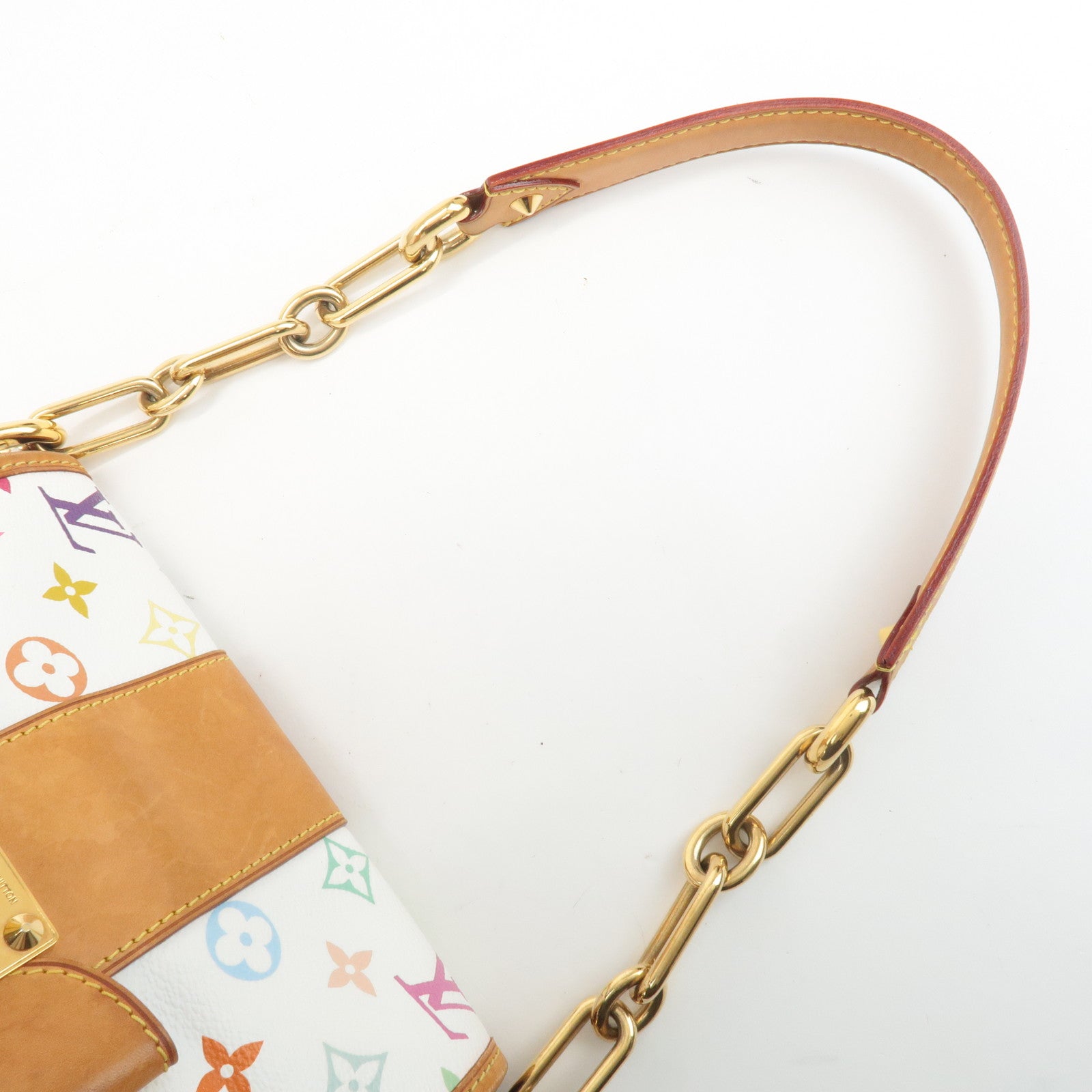 Louis Vuitton Monogram Multicolor Patti Shoulder Bag Blanc M40305