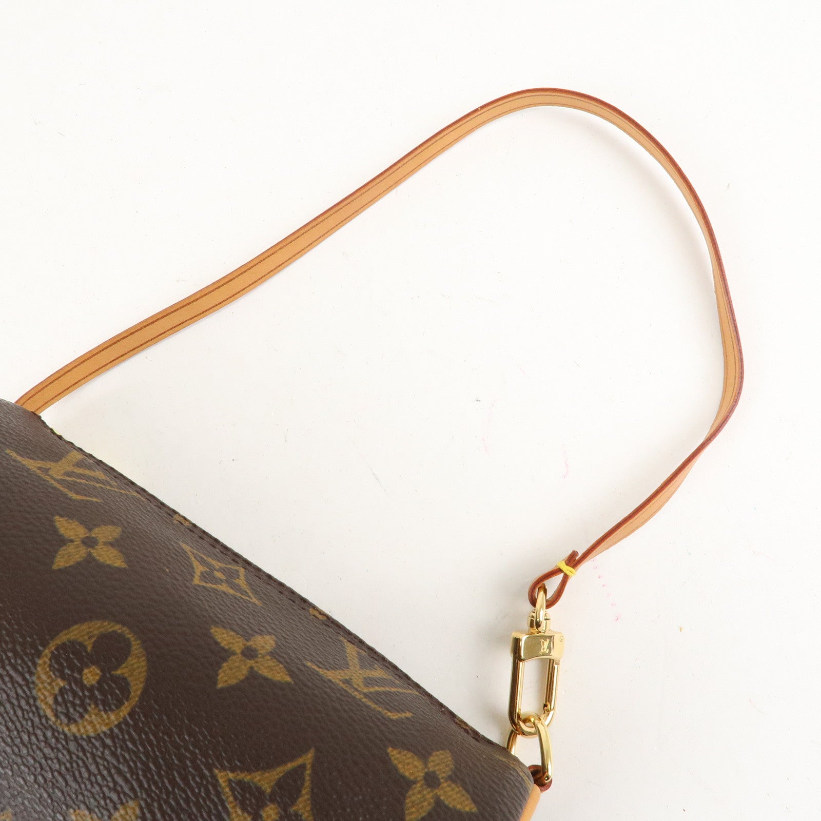 Louis Vuitton Monogram Mini Pouch for Papillon Bag Brown Used