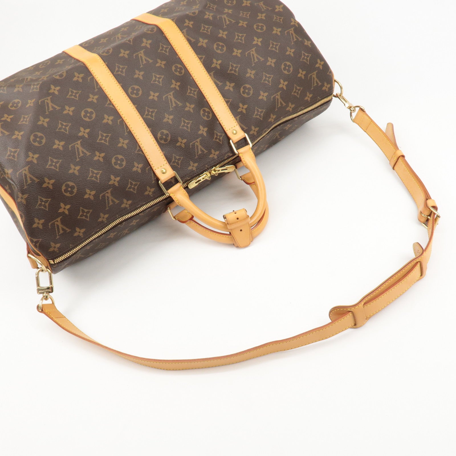 Louis Vuitton Monogram Keep All Bandouliere 55 Bag M41414 Used