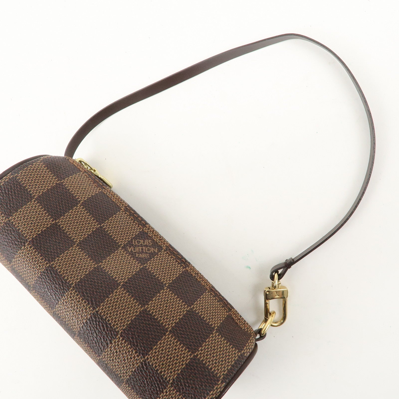 Louis Vuitton Damier Ebene Papillon Pouch For Papillon Bag Used