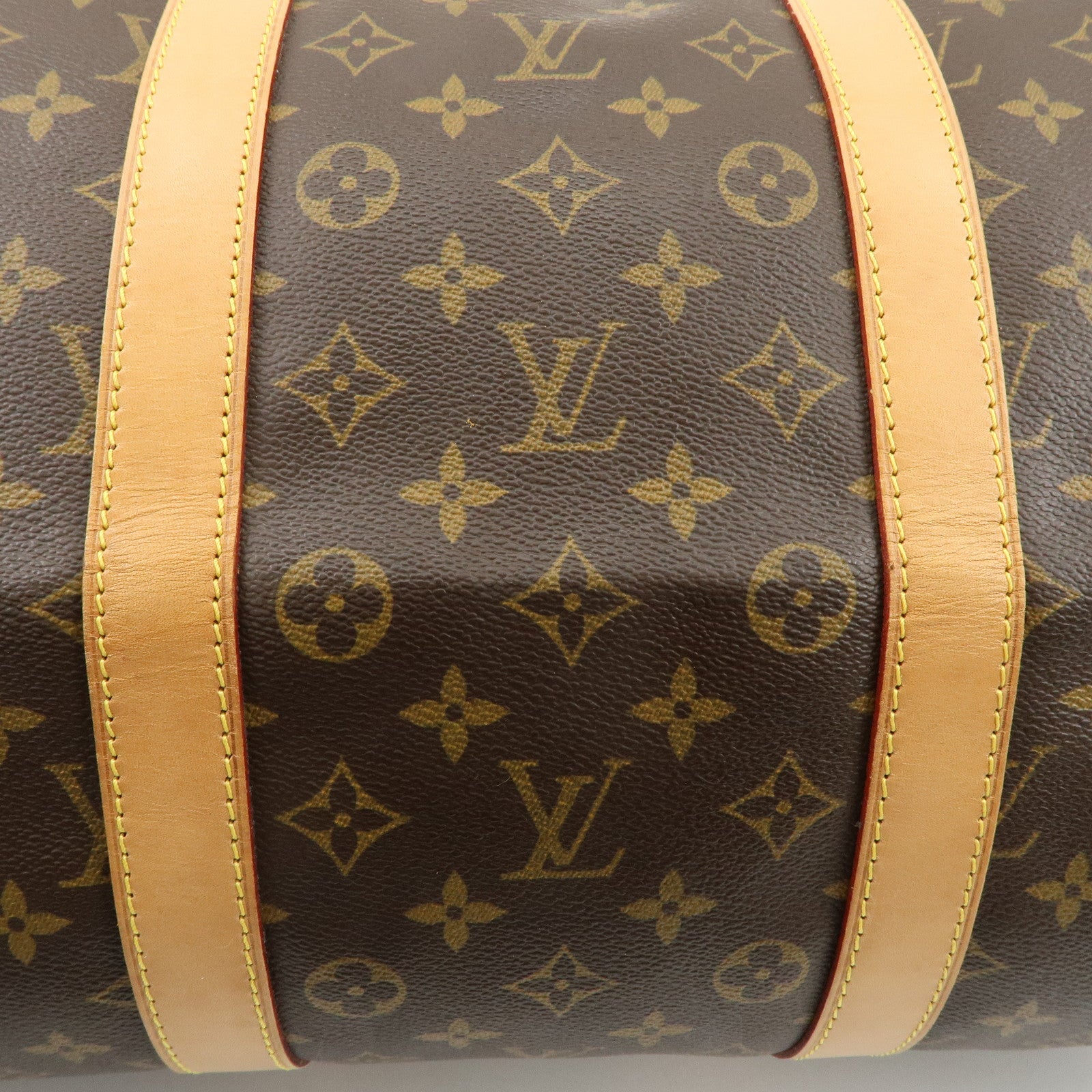 Louis Vuitton Monogram Keep All Bandouliere 55 Boston Bag M41414