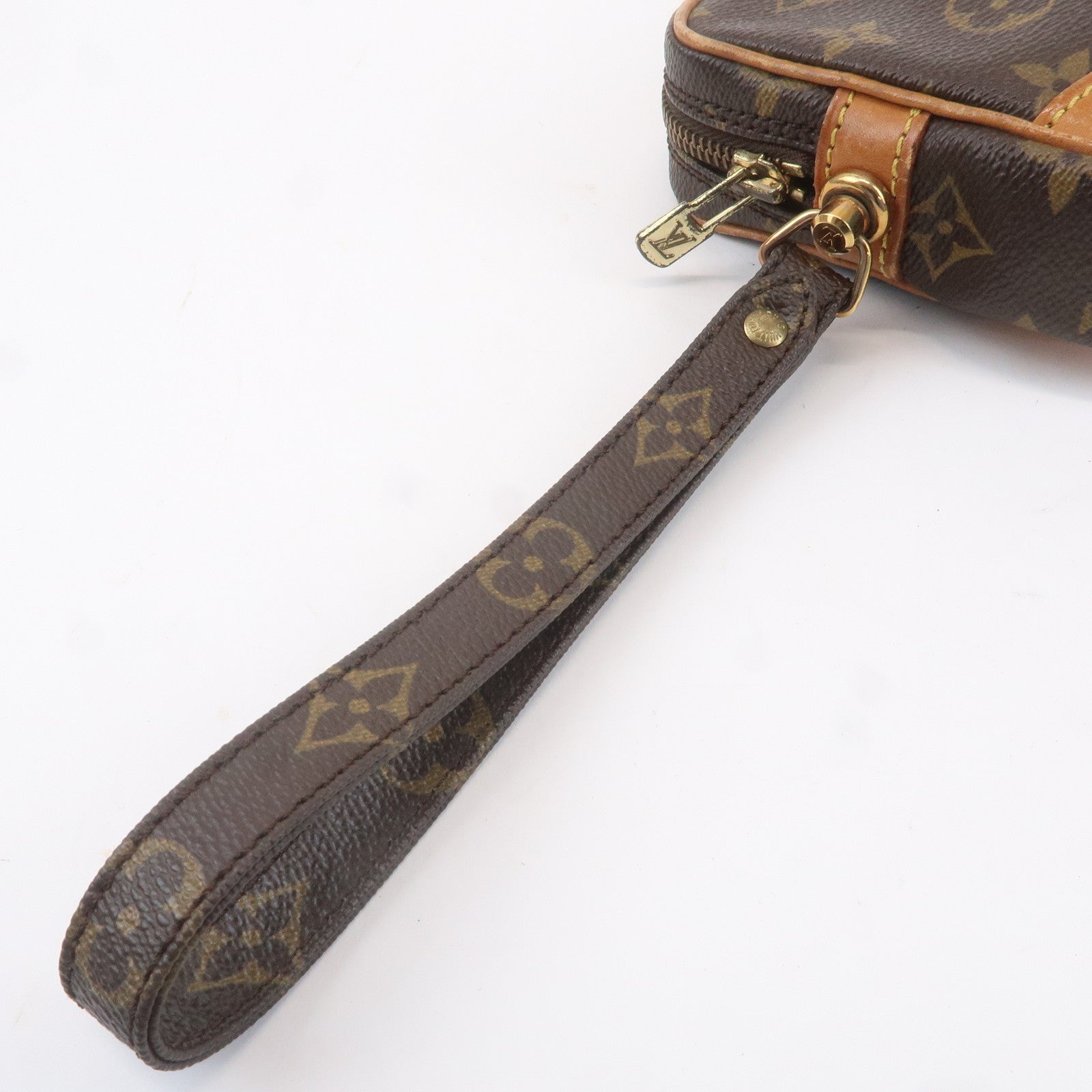 Louis Vuitton Monogram Marly Dragonne PM Clutch Bag M51827