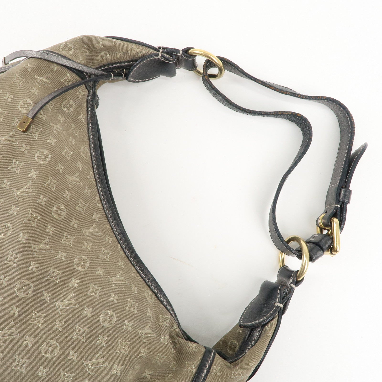 Louis Vuitton Monogram MiniLin Manon MM ShoulderBag Platine M95618