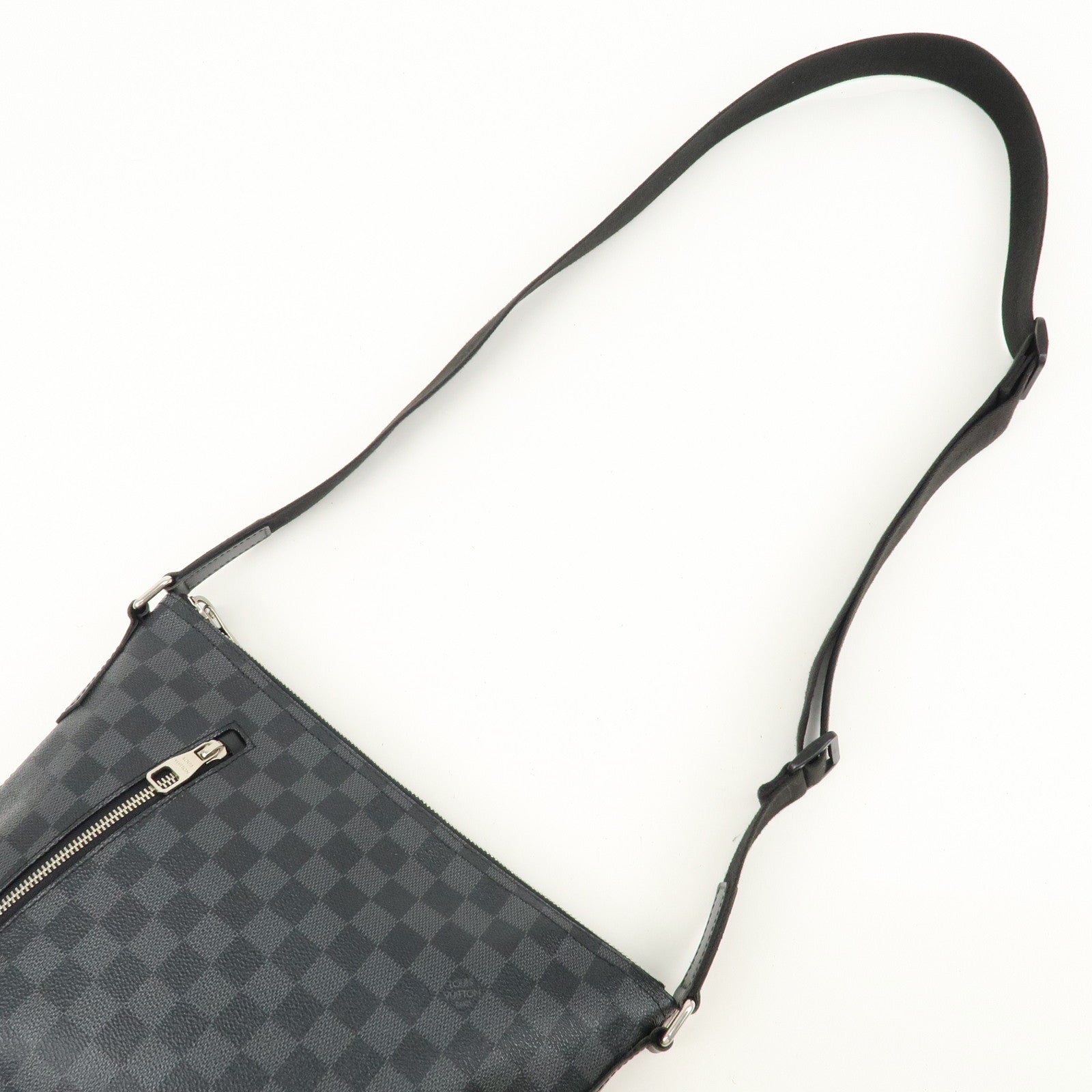 Louis Vuitton Damier Graphite Mick MM Shoulder Bag N41106