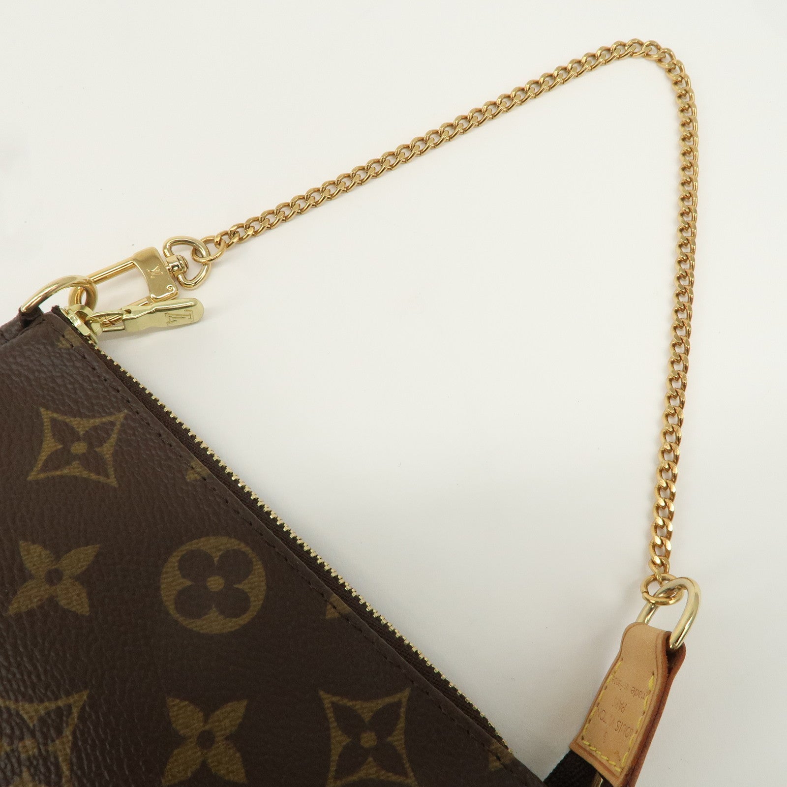 Louis Vuitton Monogram Mini Pochette Accessoires Pouch M58009