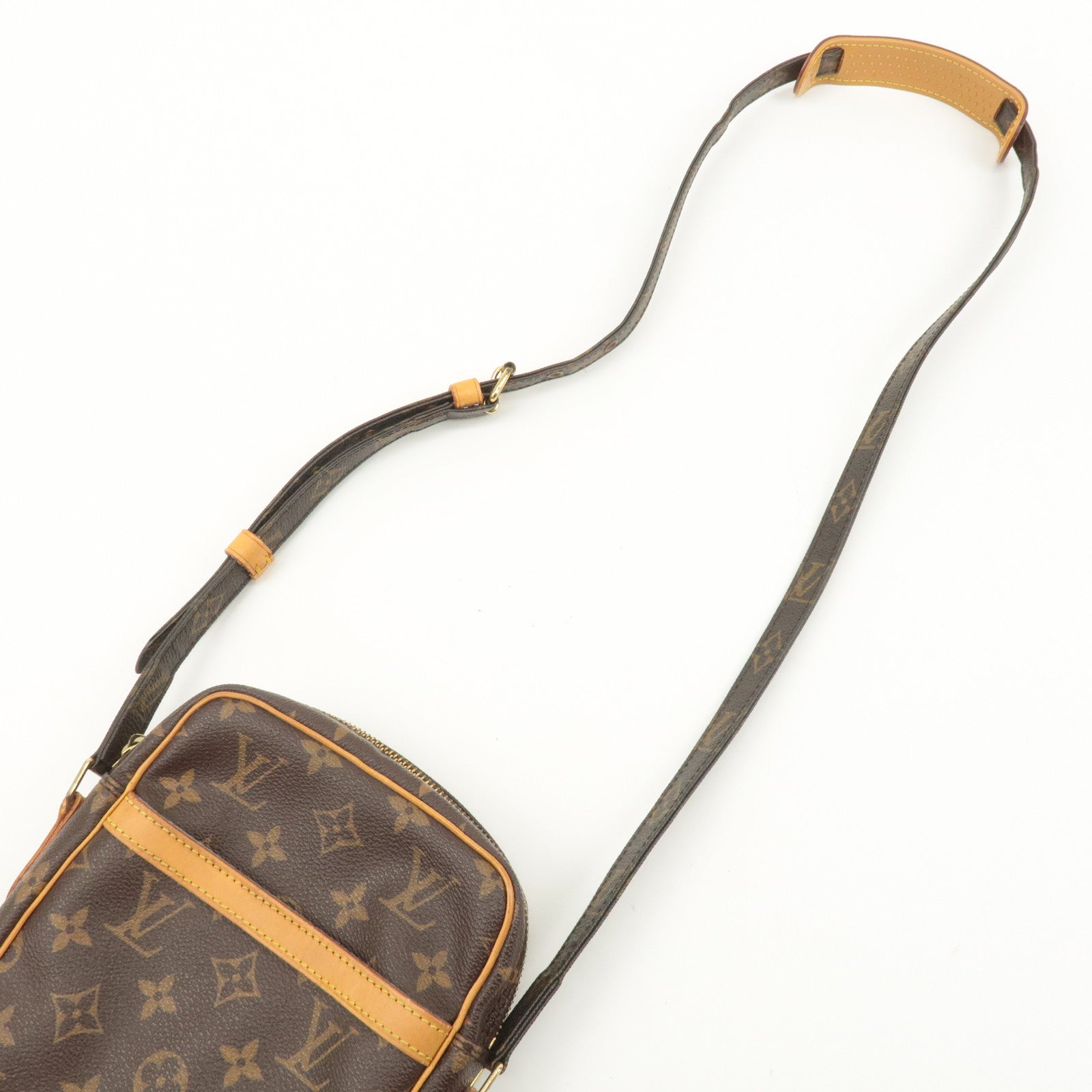 Louis Vuitton Monogram Danube Shoulder Bag Brown M45266