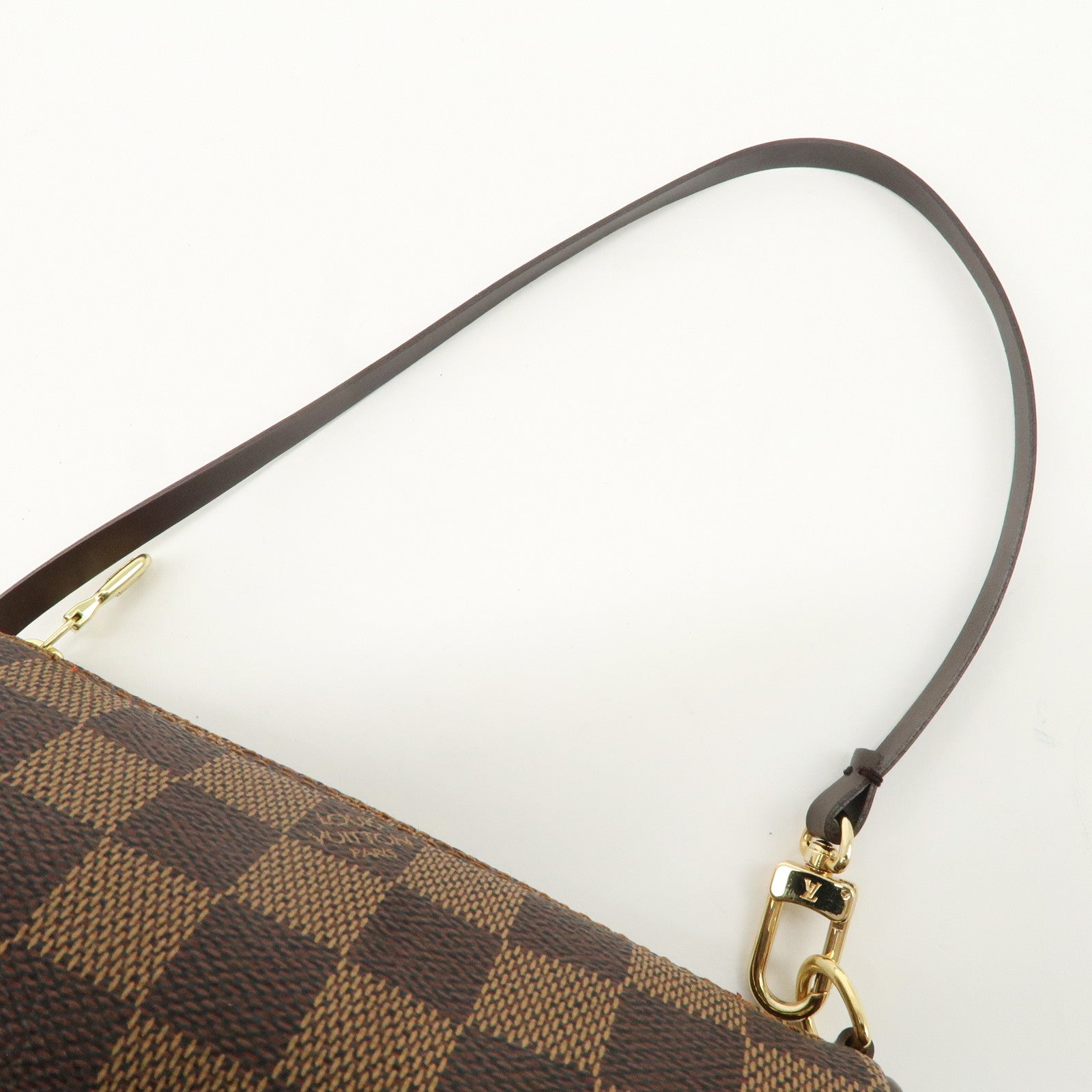 Louis Vuitton Damier Pouch for Papillon Bag Mini Bag Brown Used