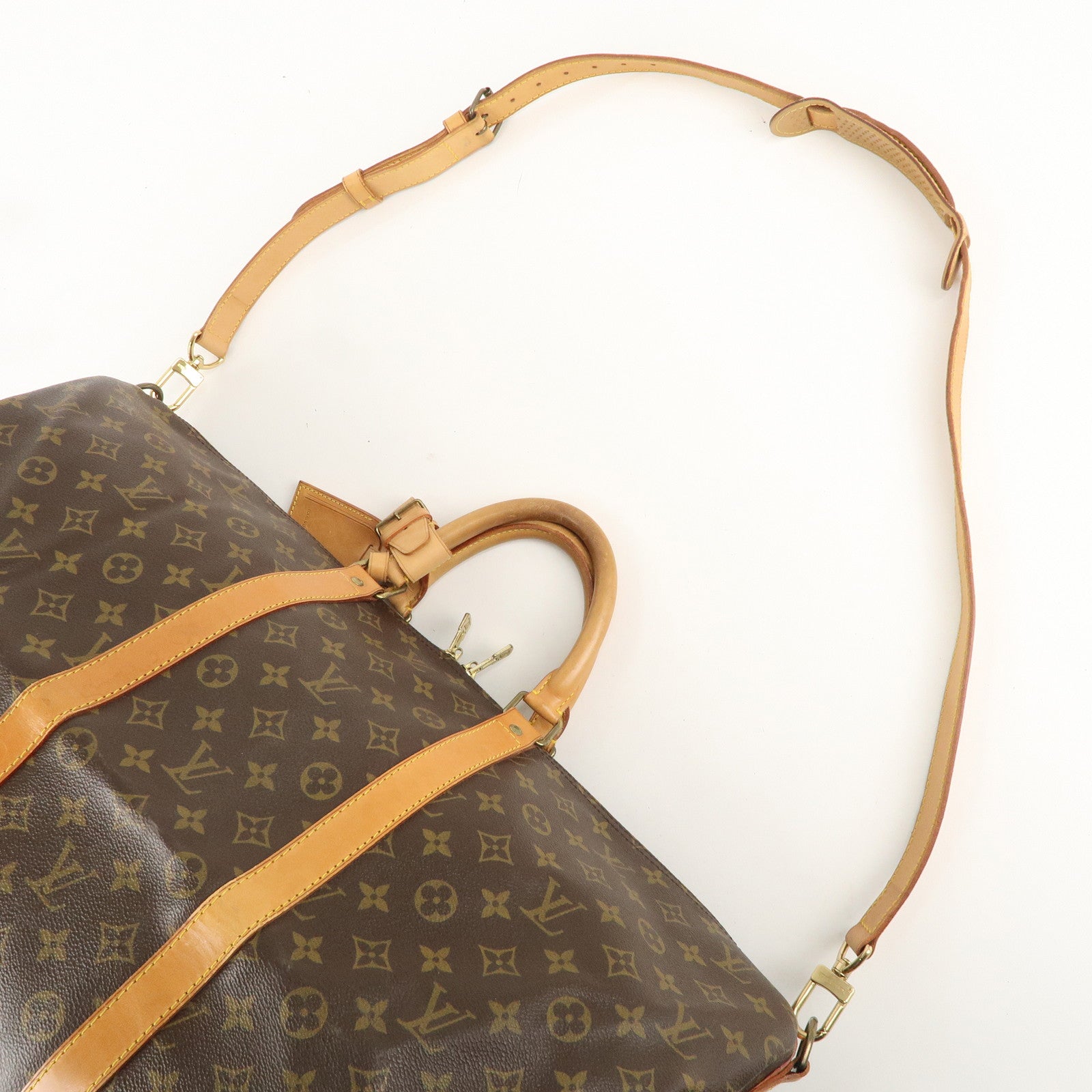 Louis Vuitton Monogram Keep All Bandouliere 55 Bag M41414