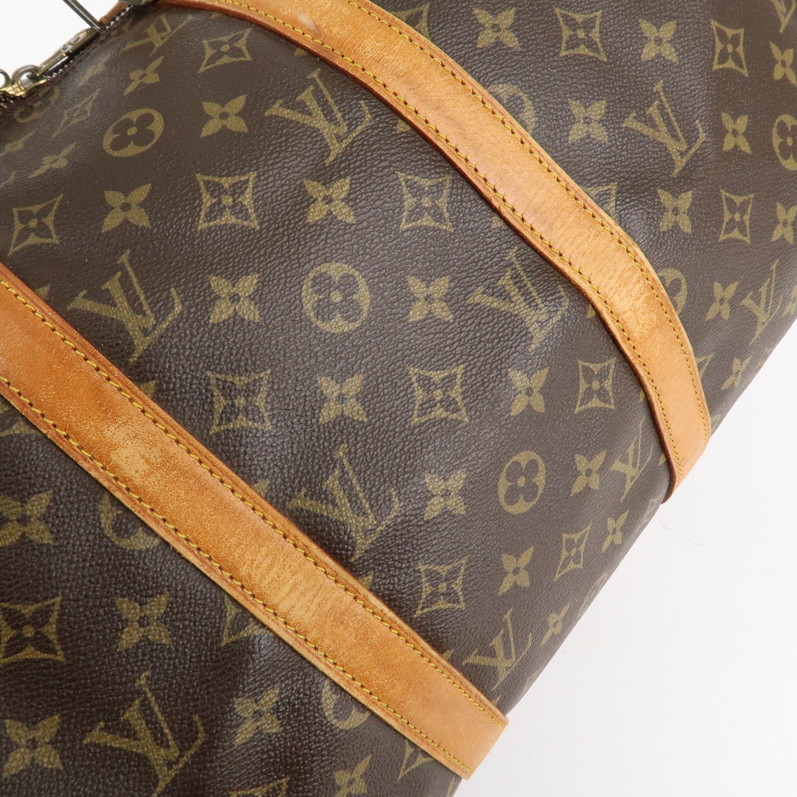 Louis Vuitton Monogram Keep All 50 Bag Boston Bag M41426 Used