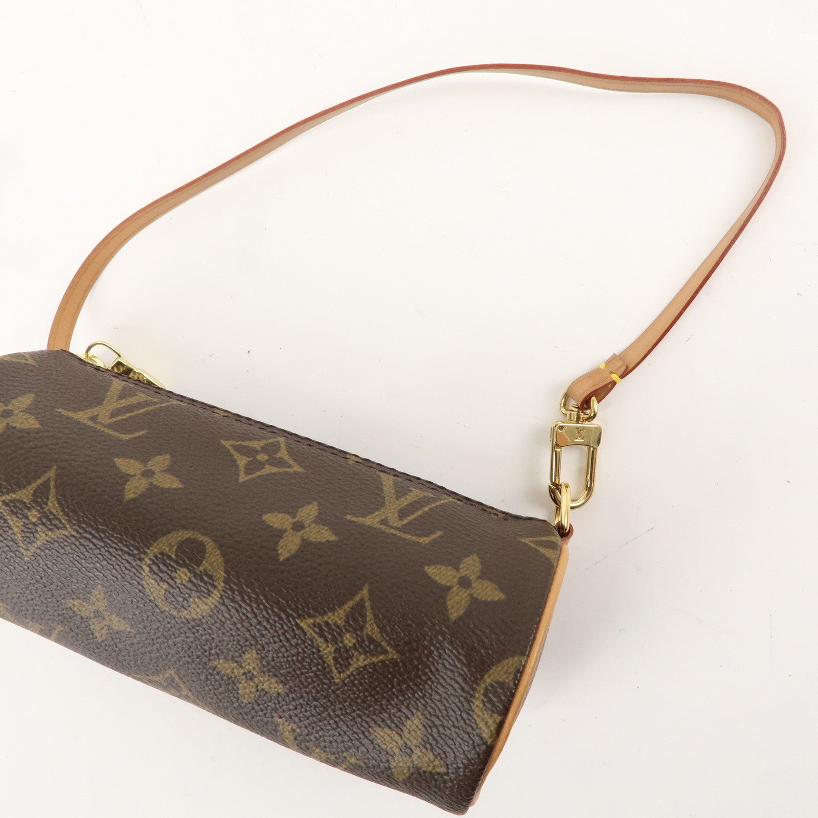 Louis Vuitton Monogram Papillon Pouch For Papillon Bag Brown