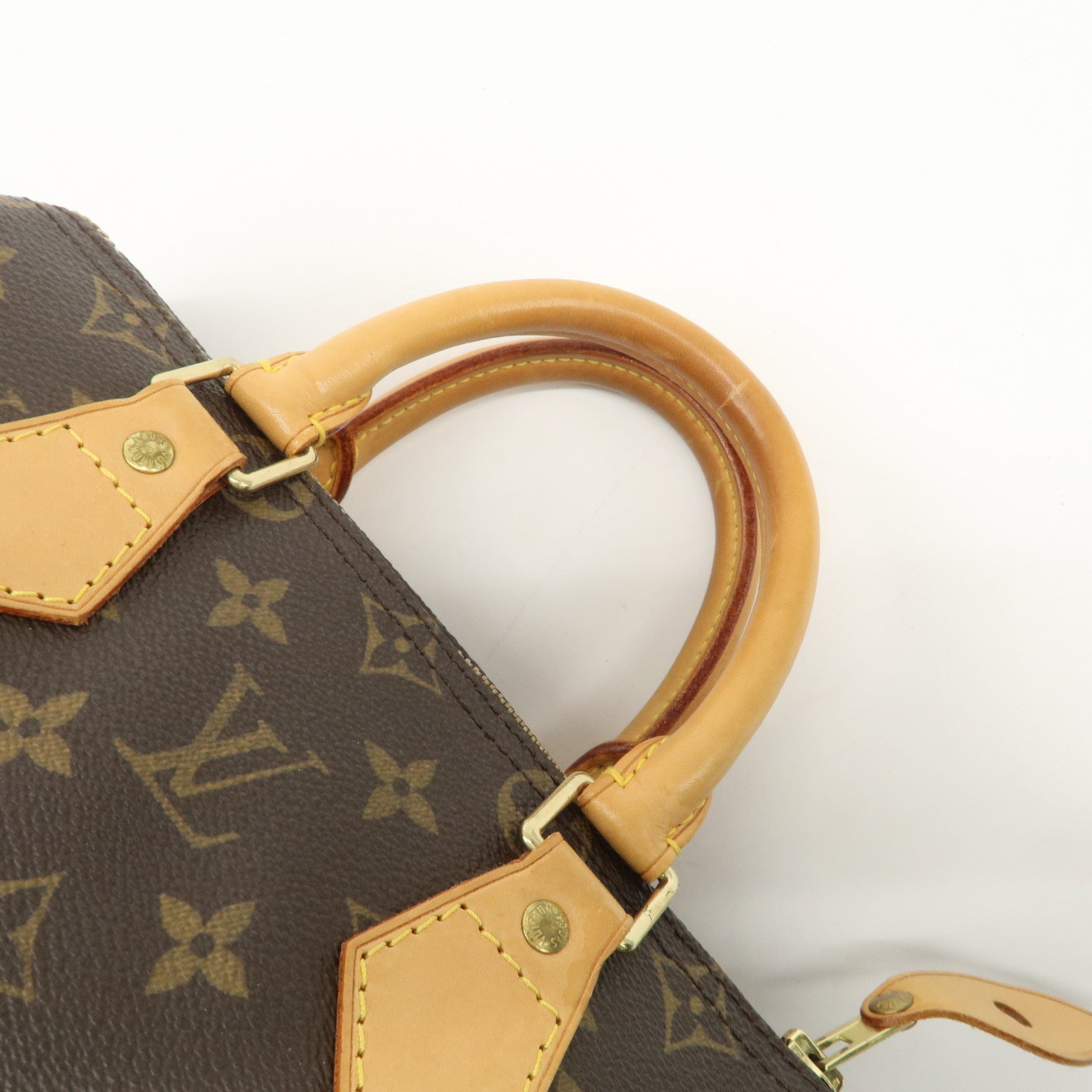 Louis Vuitton Monogram Speedy 25 Hand Bag Boston Bag M41528 Used