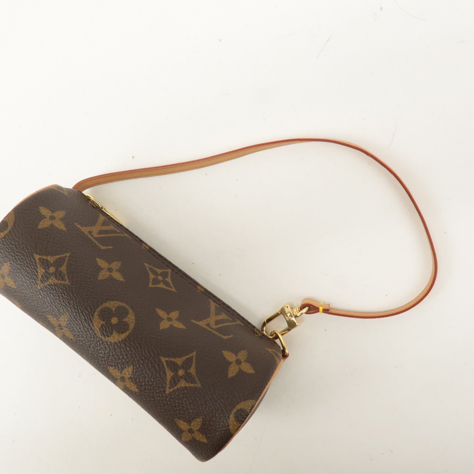 Louis Vuitton Monogram Mini Pouch for Papillon Hand Bag Brown