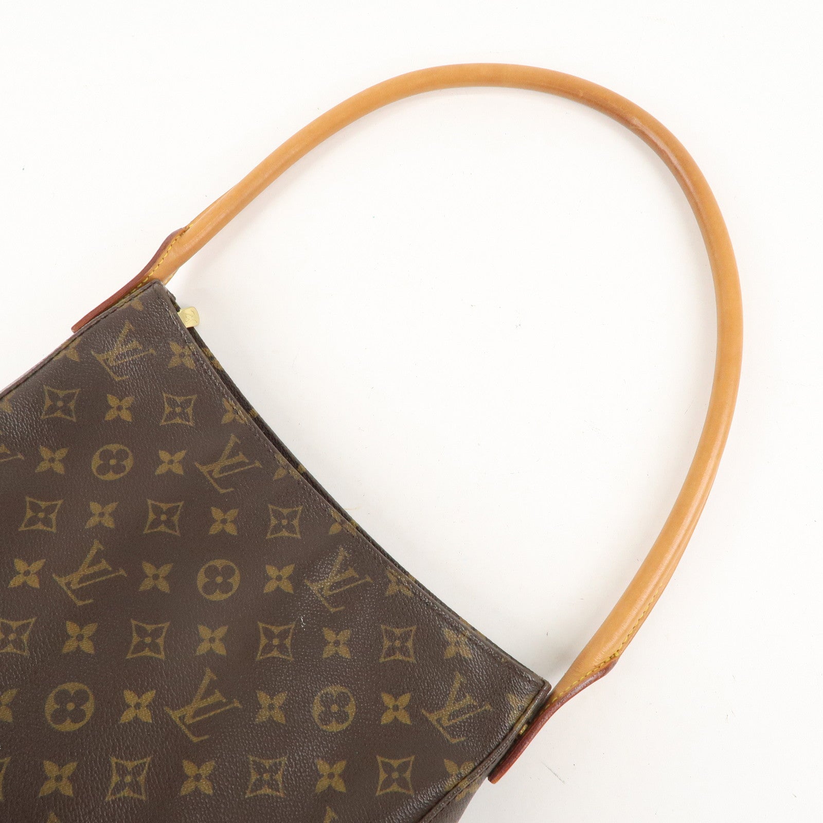 Louis Vuitton Monogram Looping GM Shoulder Bag Brown M51145